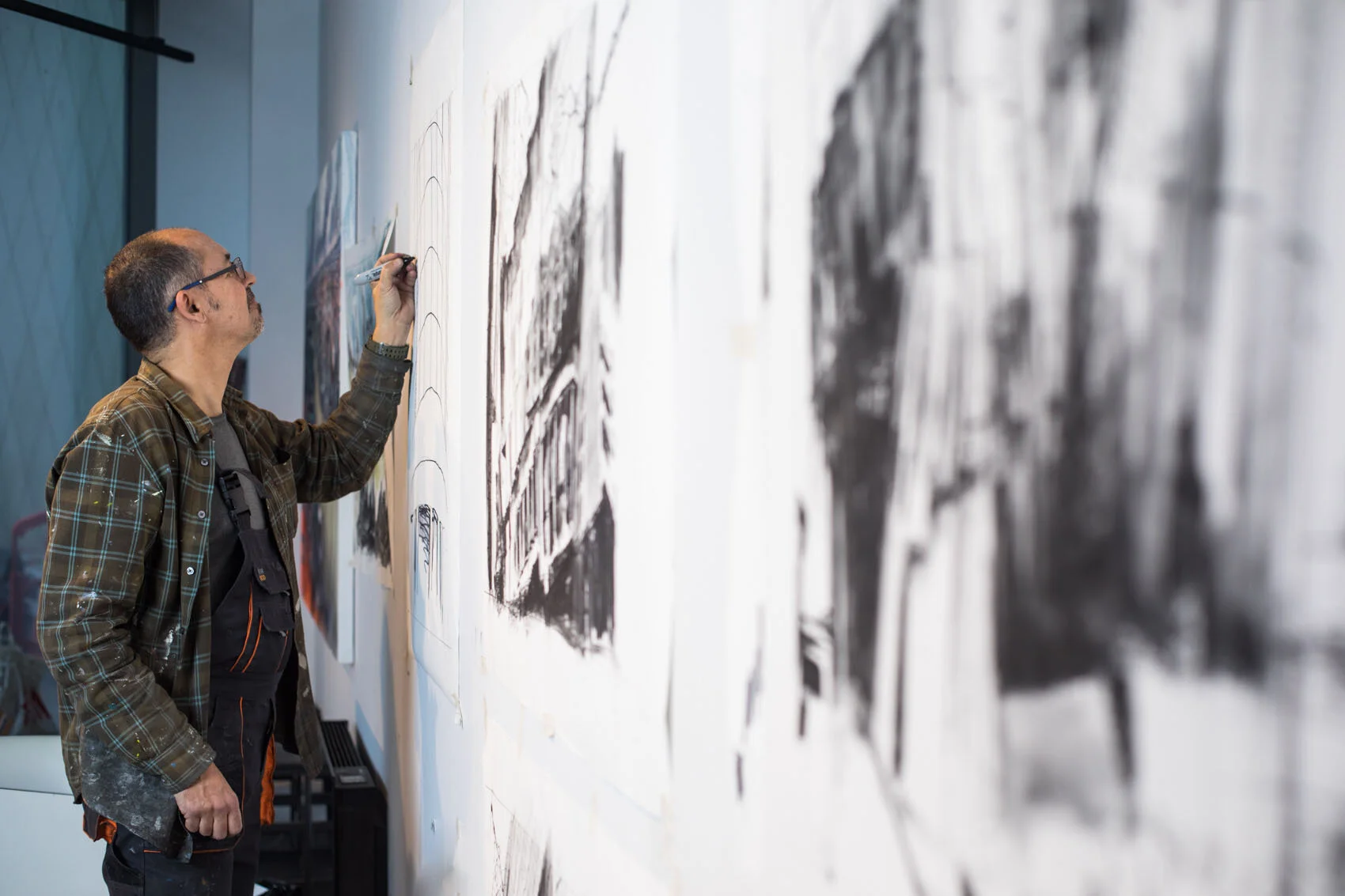 Artist in Residence, photo by Peter Jackson