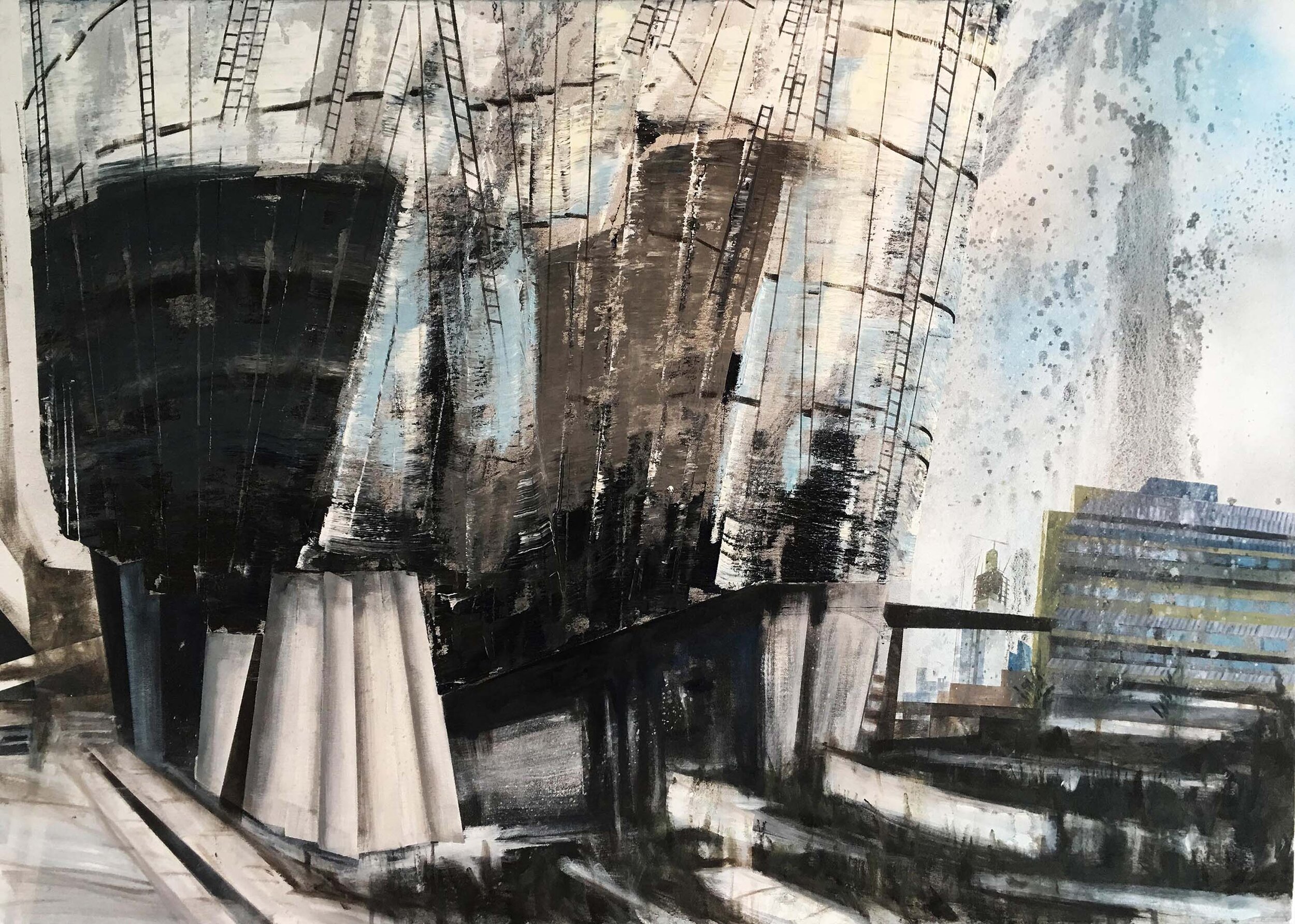 Refelctions of Bankside 001, 2019 