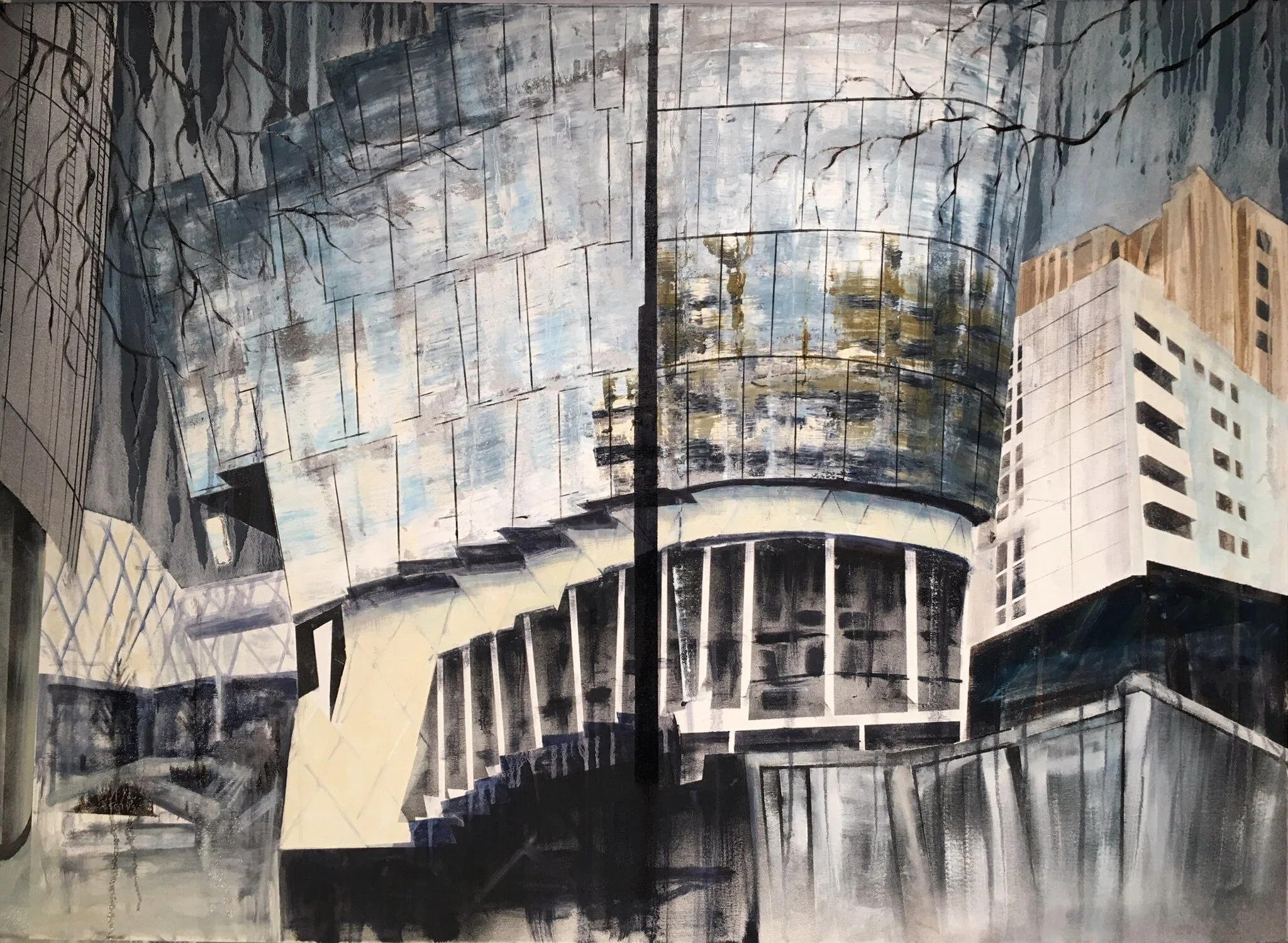 Reflections on Bankside, 2019