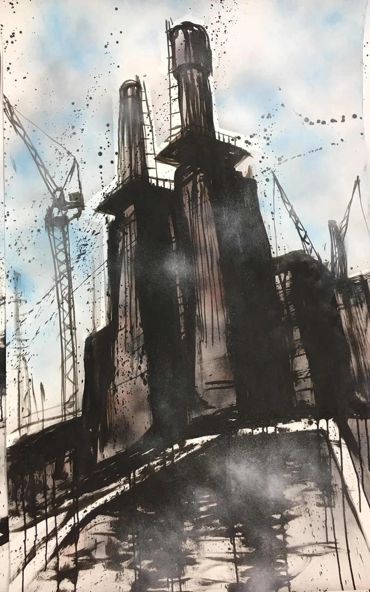 Sketches of Nine Elms 008, 2016