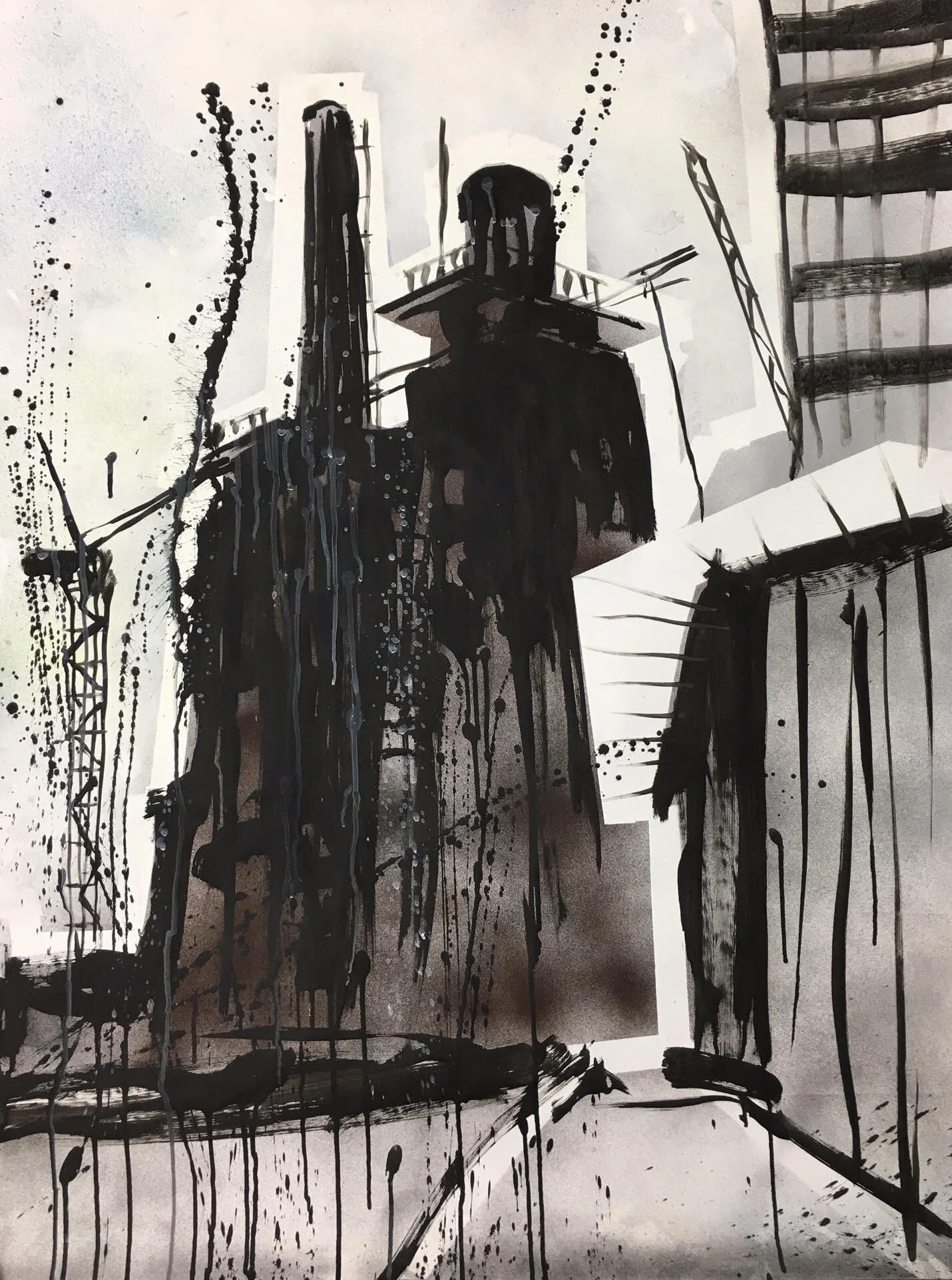 Sketches of Nine Elms 005, 2016