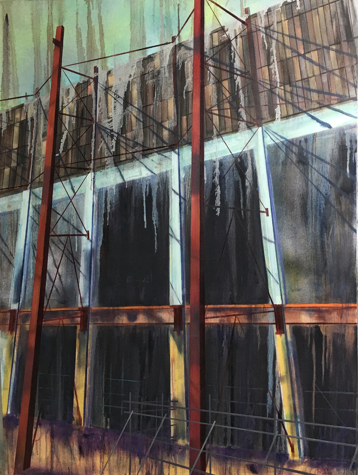 Work in Progress 014, 'Metal and Dust', 2016 - Private Collection
