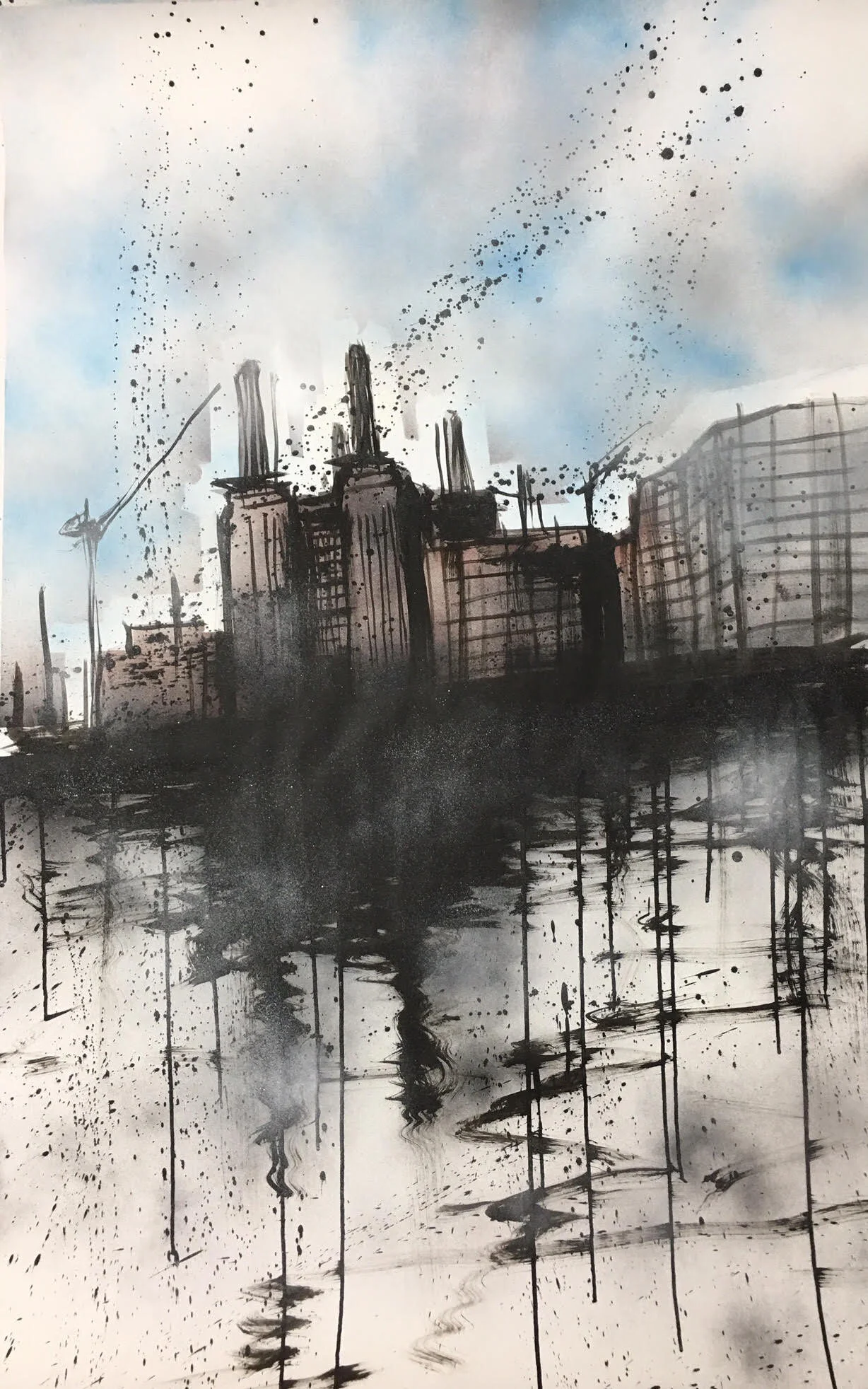 Sketches of Nine Elms 006, 2016