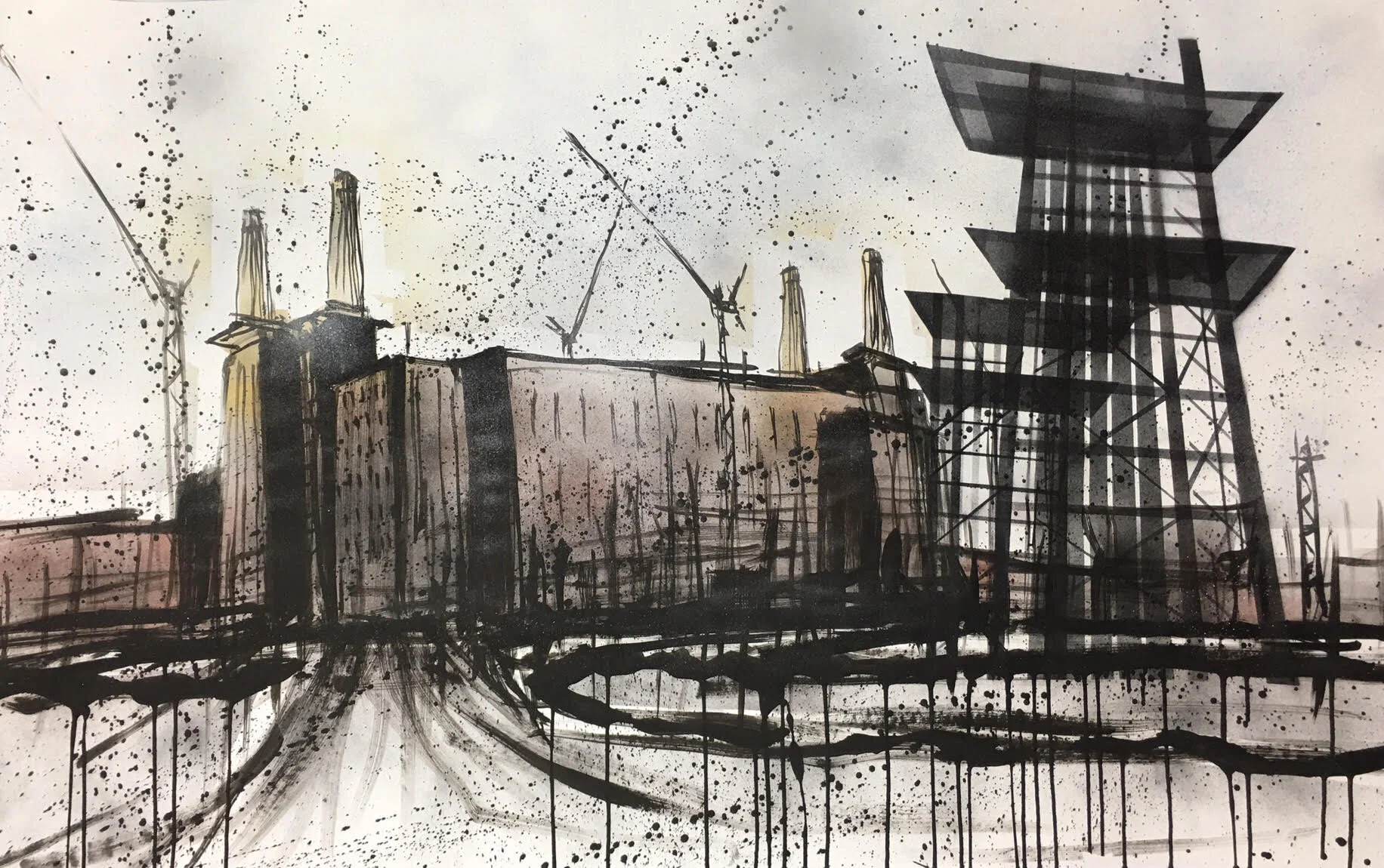 Sketches of Nine Elms 007, 2016