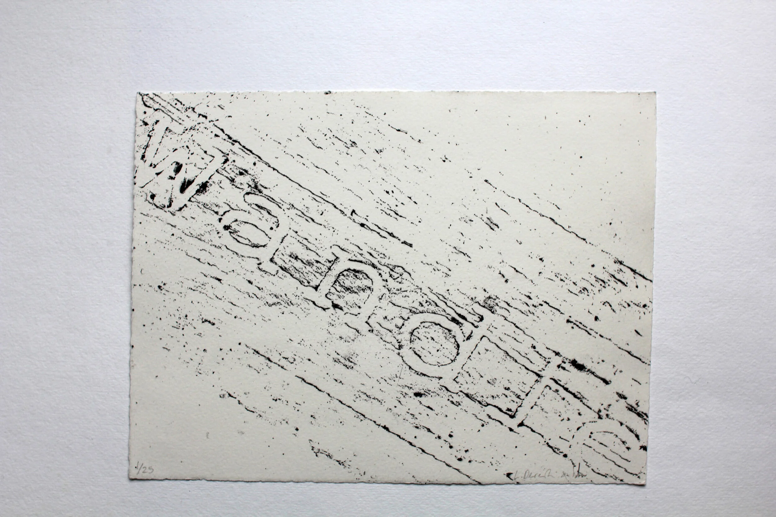 Wandle, ed. print, 2016 (with Lucy Devenish)