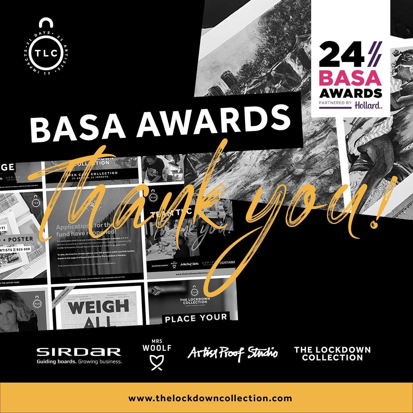 We are still so pleased with our two @bizart_za awards from last night! A big thank you to every single artist, art lover, TLC buyer, sponsor and the media for supporting this initiative. 

This has been nothing but a collective team effort - to our 