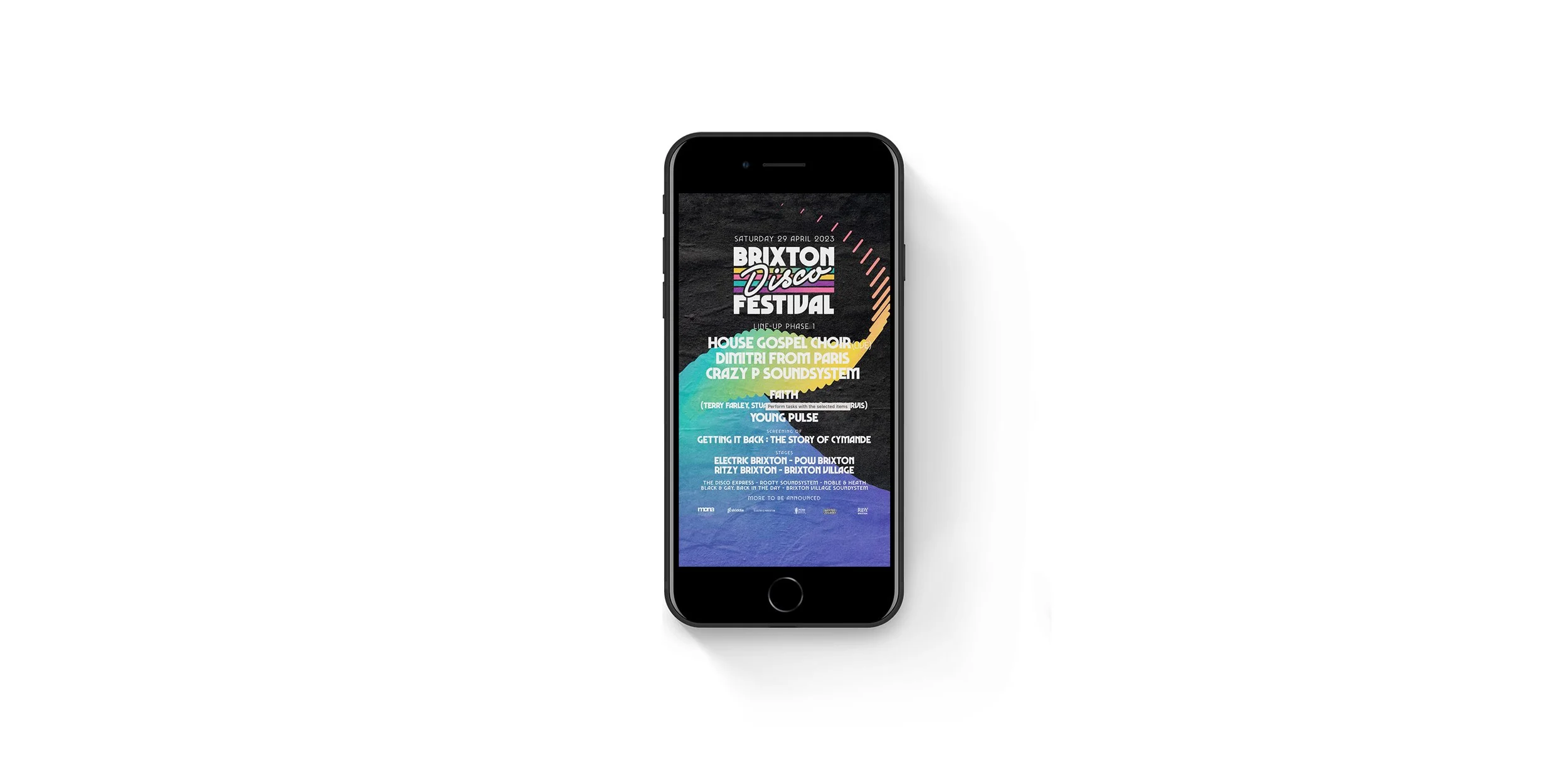 Brixton Disco Festival 2023 Announcement.