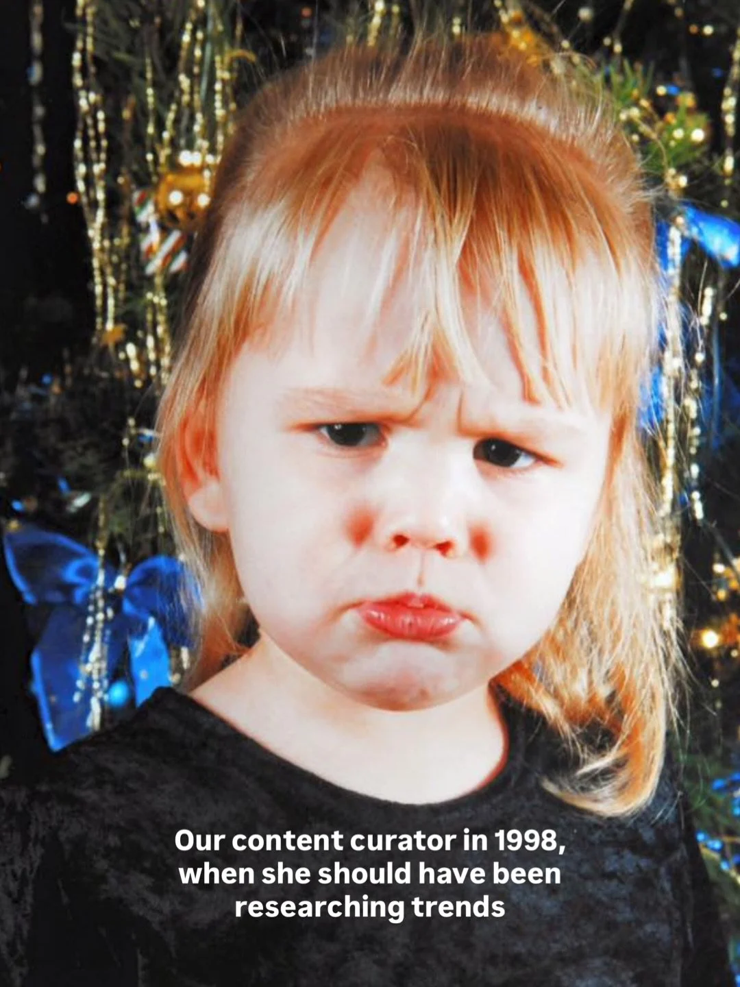 Our baby Droplets were pretty awful slackers back in the day 🙃