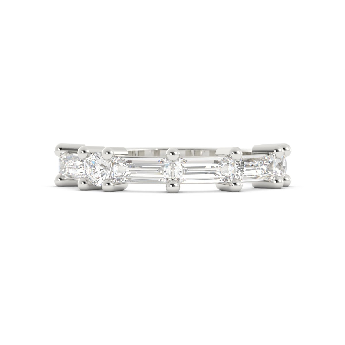 Kathleen Diamond Morse Code Ring With Round and Baguette Diamonds in White Goldimage_000-3.jpg