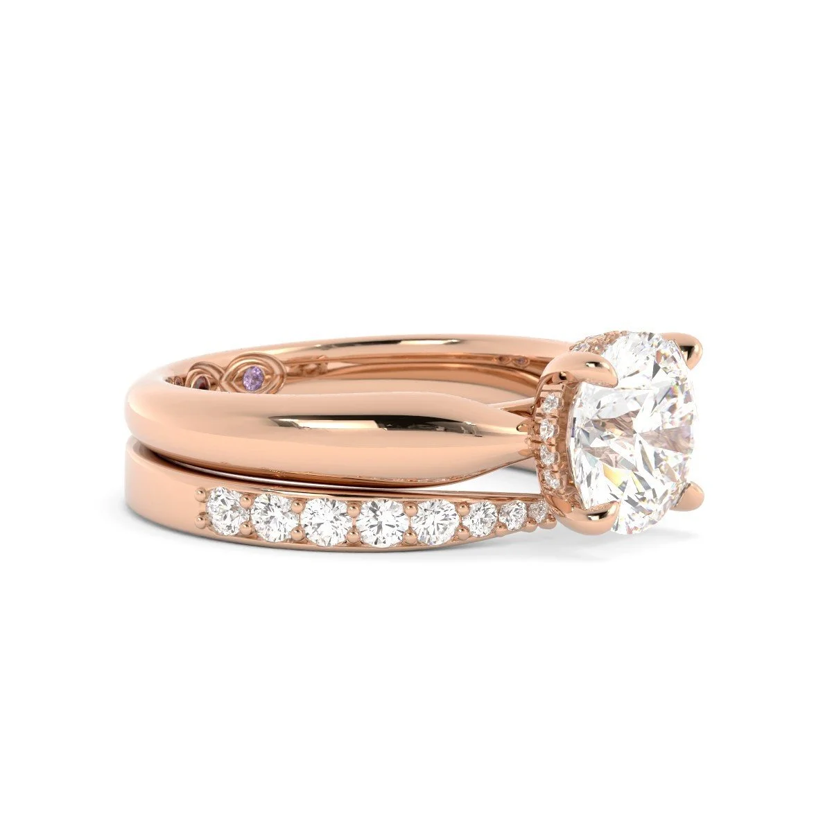 Charlene Round Diamond Chunky Solitaire Ring in Rose Goldimage_001-8.jpg