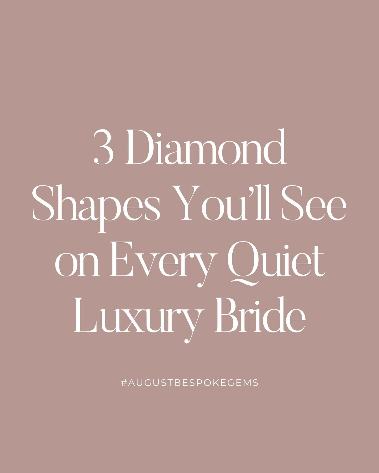 If your style leans toward quiet luxury and timeless elegance, these diamond cuts never go out of style 💍  
💎 🏙️Emerald Cut - The Architect. 
Elegant and poised, she values structure, confidence, and sophistication that speaks without words.  💎 ?