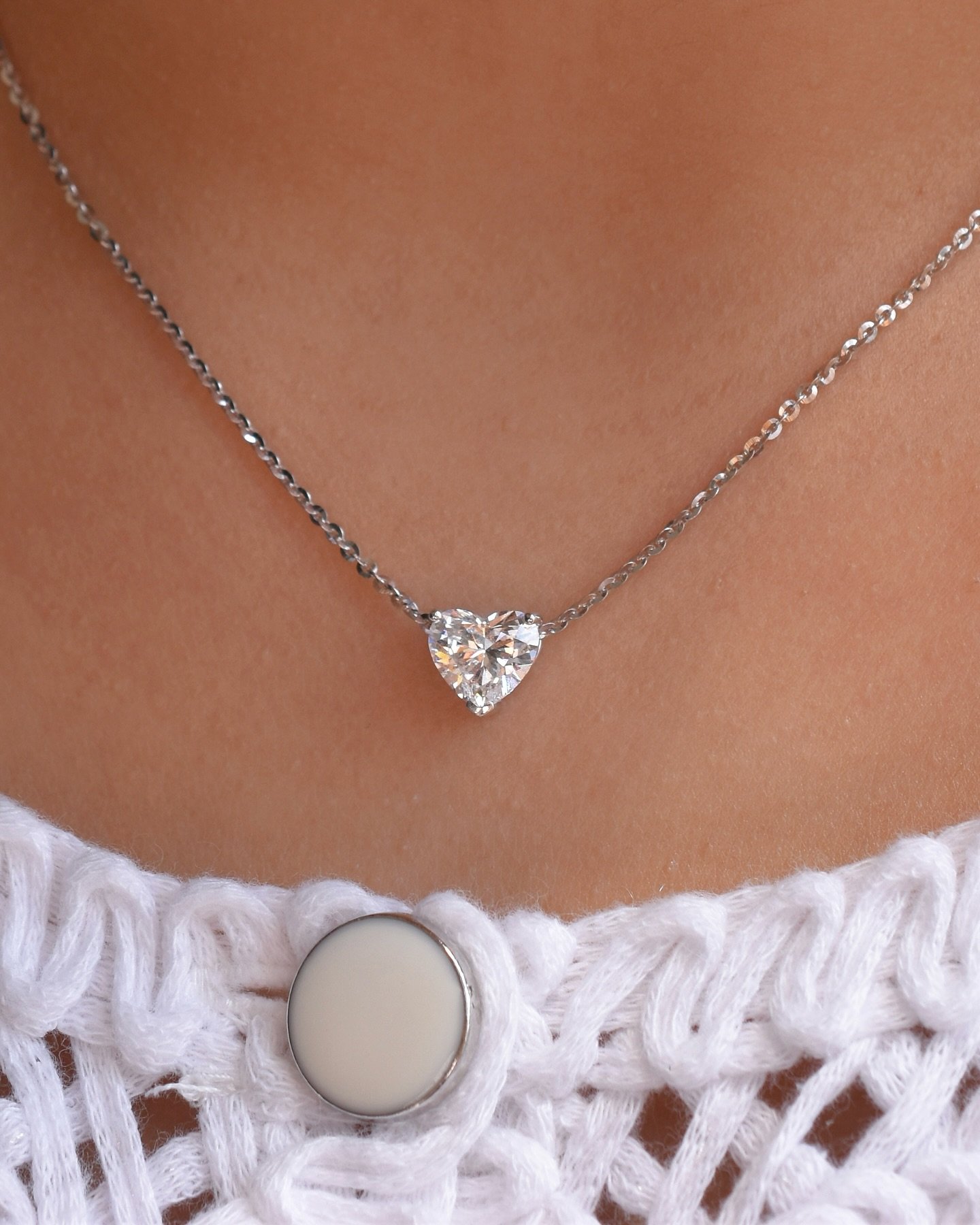 A little heart that says everything ❤️ 
Meet the Allegra Pendant, perfect for a touch of everyday sparkle ✨