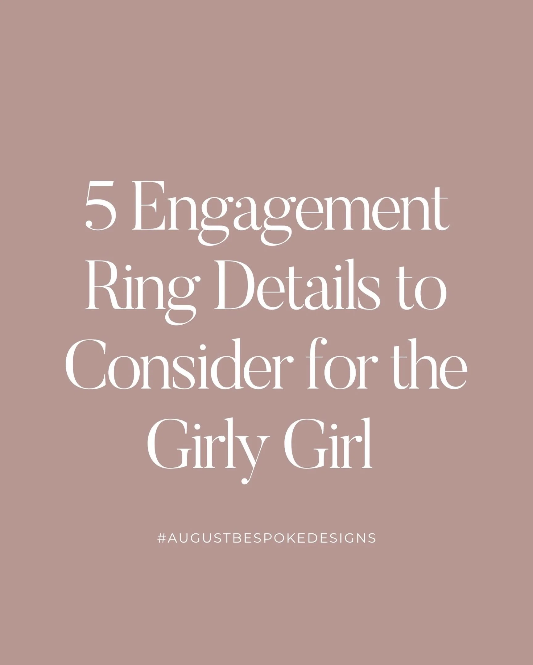 If she loves soft, feminine, and utterly romantic, these five ring details are your starting point. 🌸🩷

1. Diamond-encrusted floral prongs add petal-like dimension around the center stone, so even a simple diamond feels sculptural and alive.

2. Pi