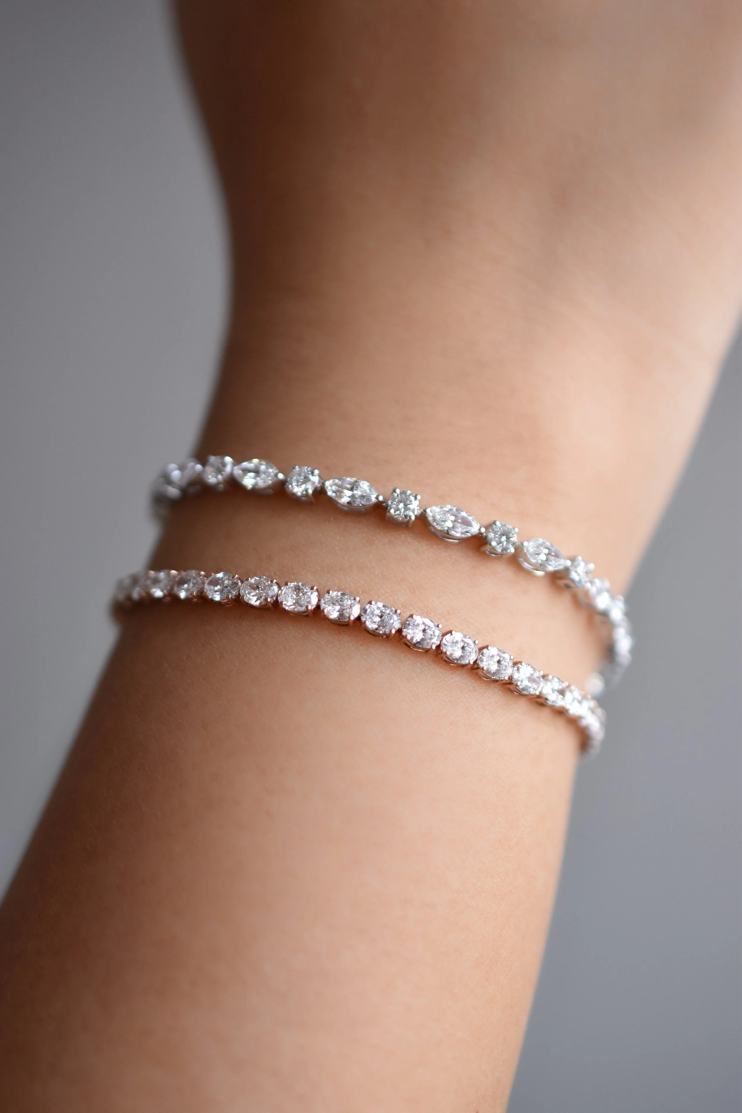 Unique Diamond Tennis Bracelets