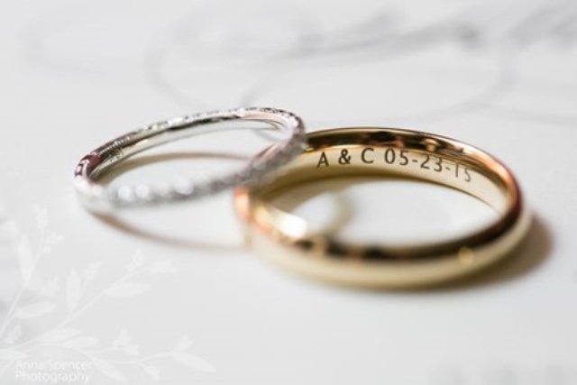 Ring Engraving Ideas | Wedding Band & Engagement Ring Engravings
