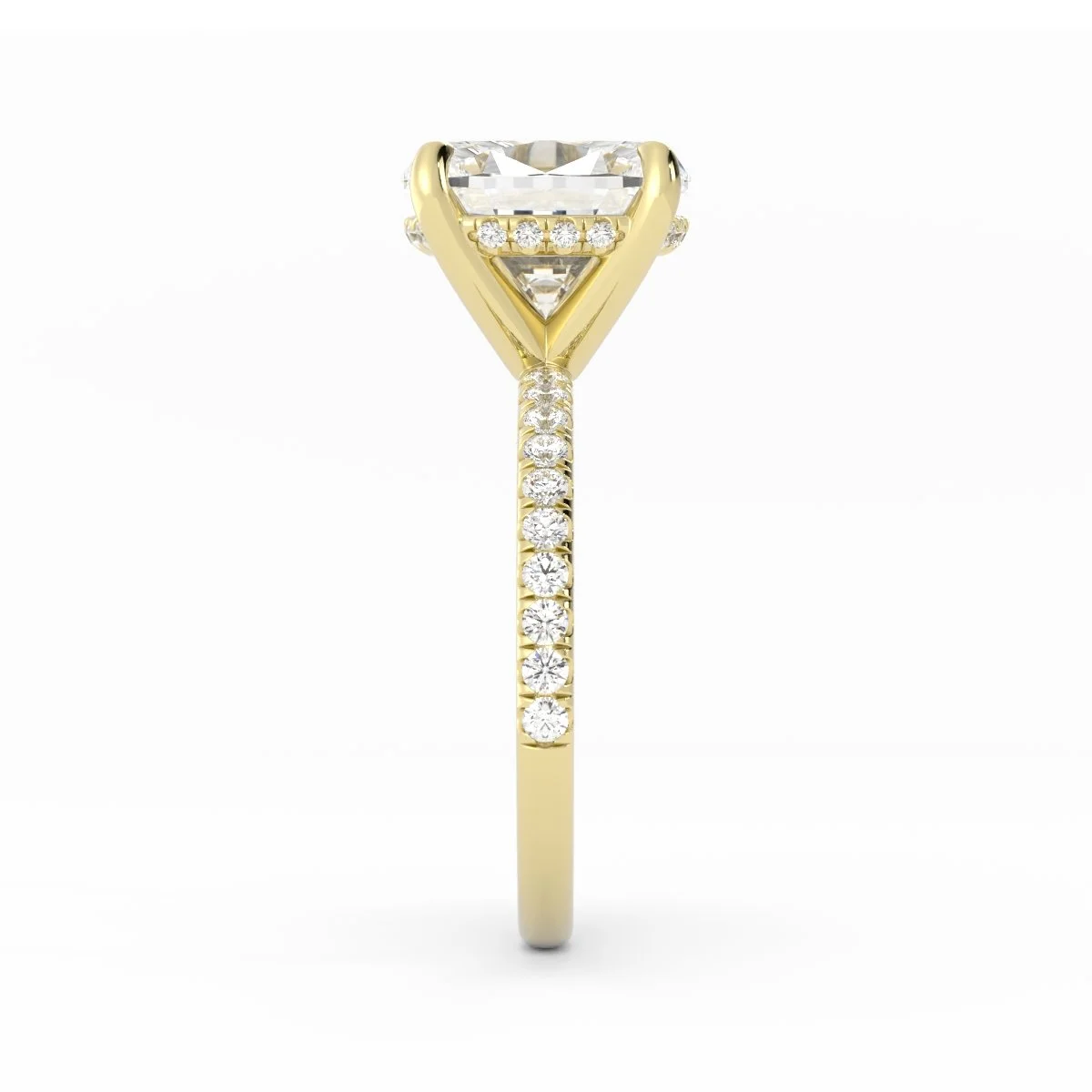 Belinda 3 Carat Cushion Diamond Pavé Ring in White Goldimage_003 (3).jpg