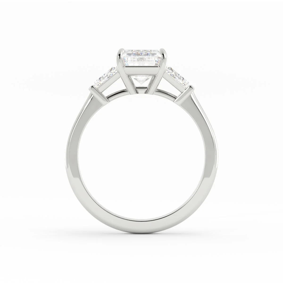 Beverly Emerald Cut Three-stone Diamond Ring with Trapezoids image_002 (7).jpg