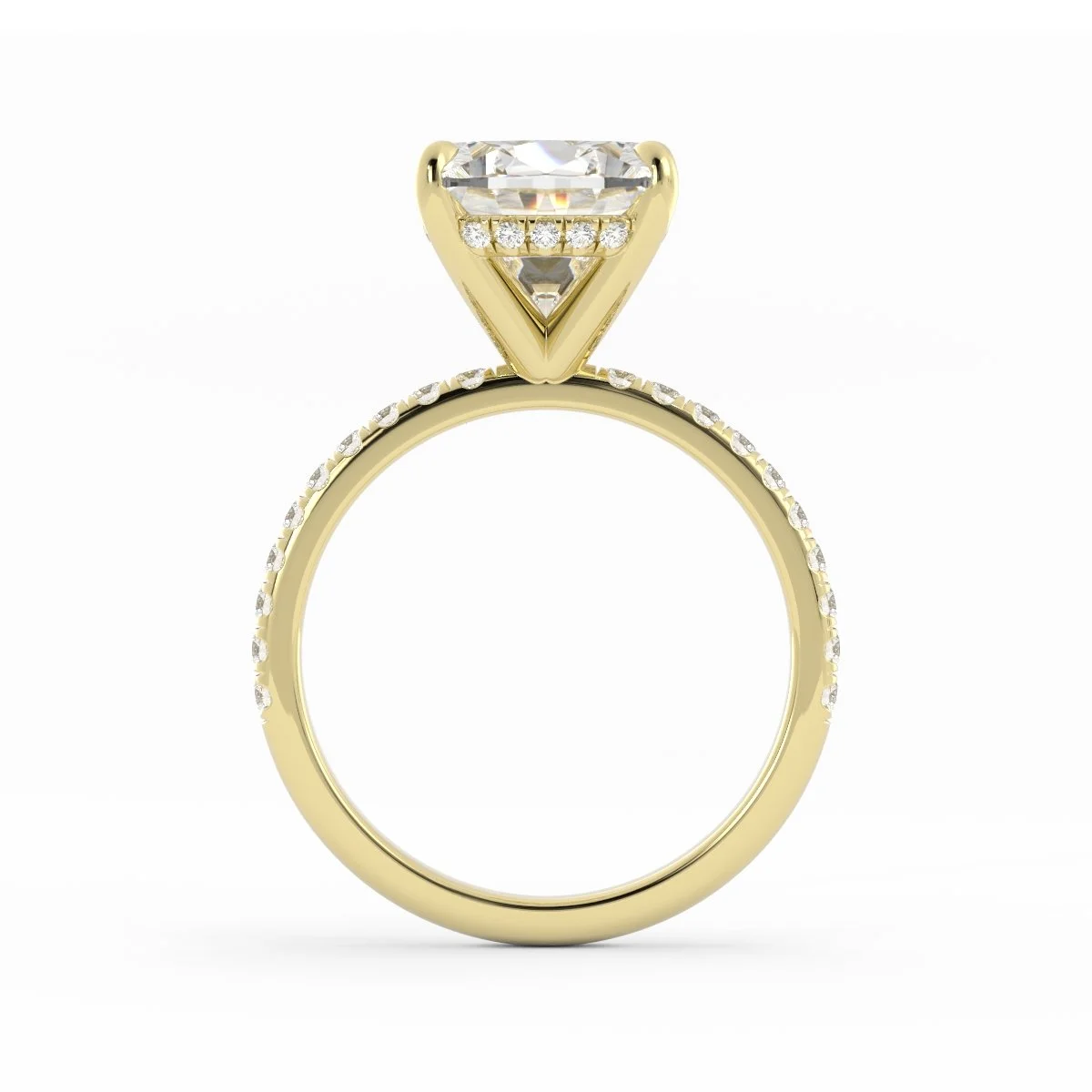 Belinda 3 Carat Cushion Diamond Pavé Ring in White Goldimage_002.jpg