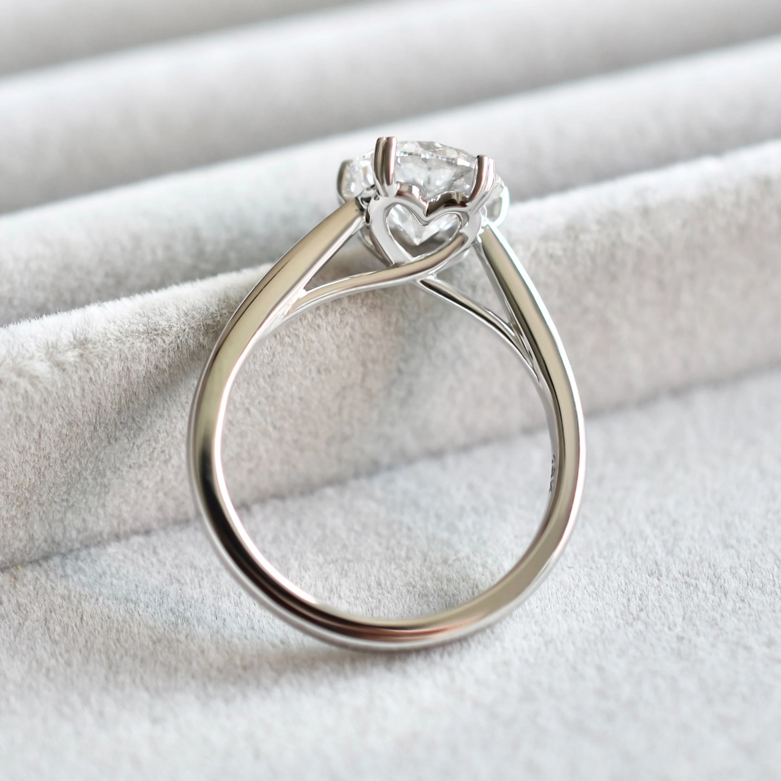 Taury Heart Prong Round Diamond Ring in White Gold 3.jpg