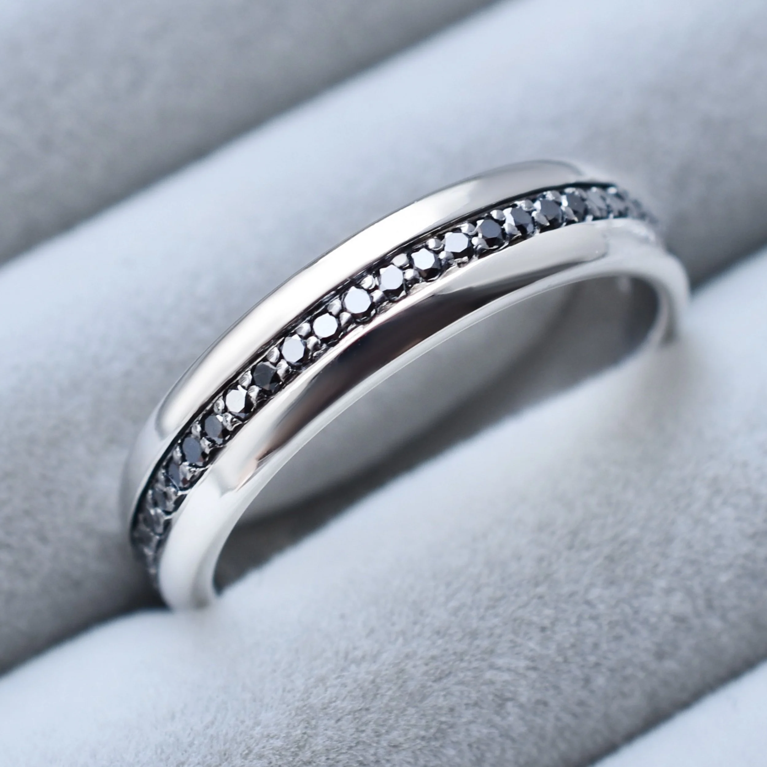 Parker Black Diamond Men's Band in White Gold.jpg