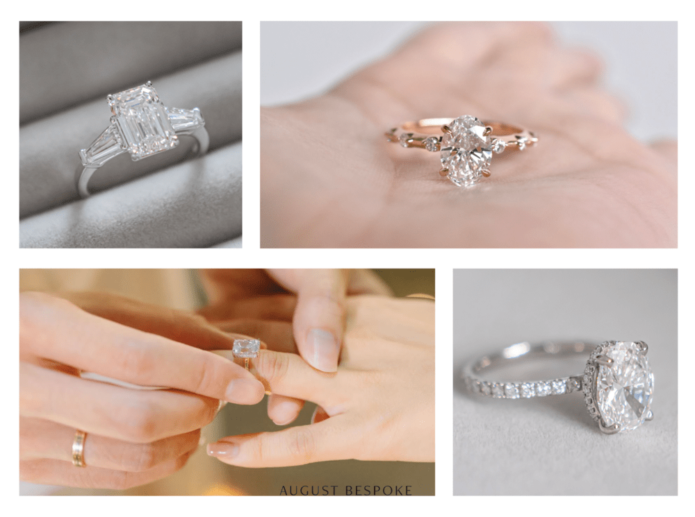 Rumi 4ct Princess Diamond Engagement Ring | Nekta New York