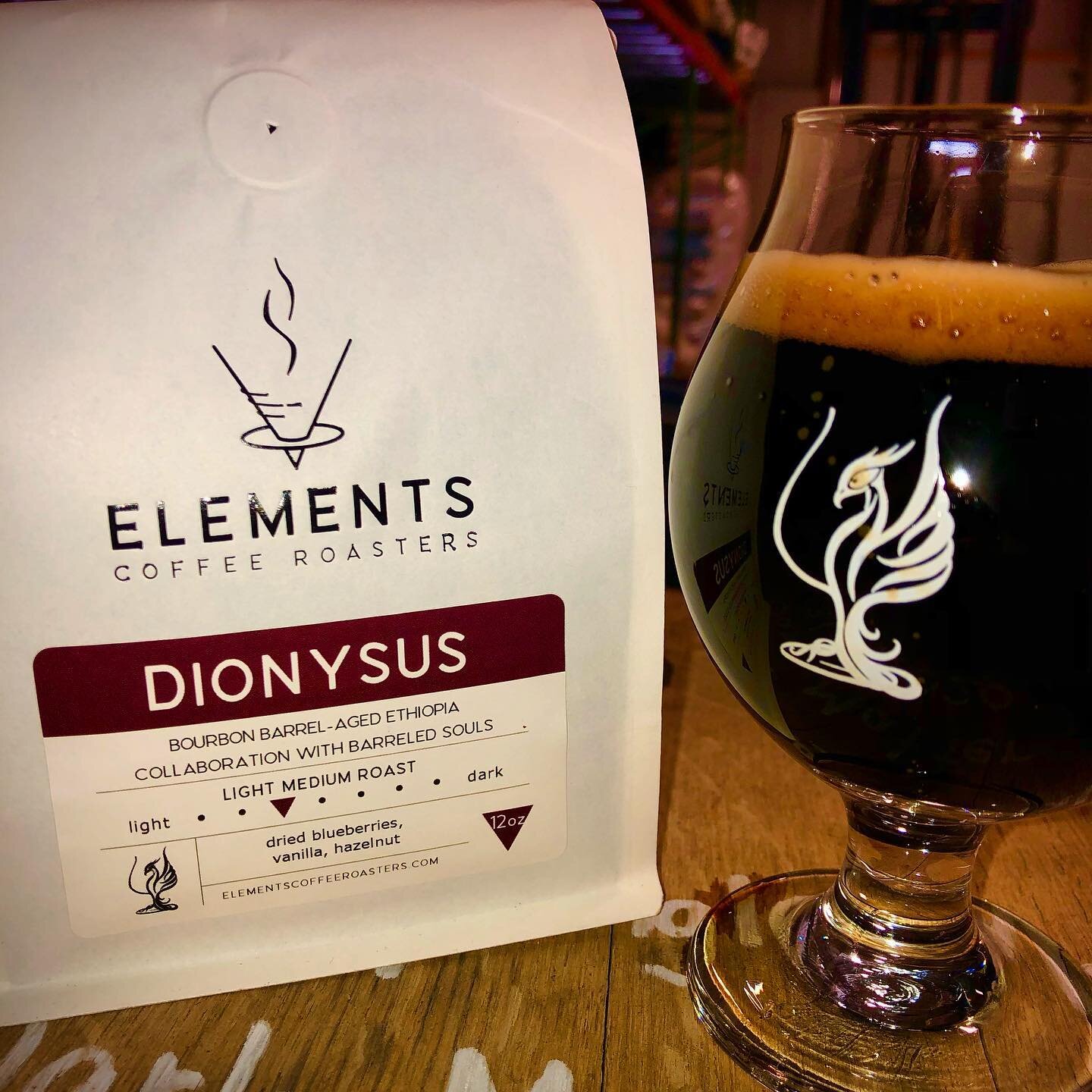 We have you covered for your drinking needs all day long. We just got a fresh batch of Dionysus, our barrel aged coffee made with @elementscoffeeroasters to go with a fridge full of beer. Open 11 to 4 today for to go and pick up. 

#barreledsoulsbrew