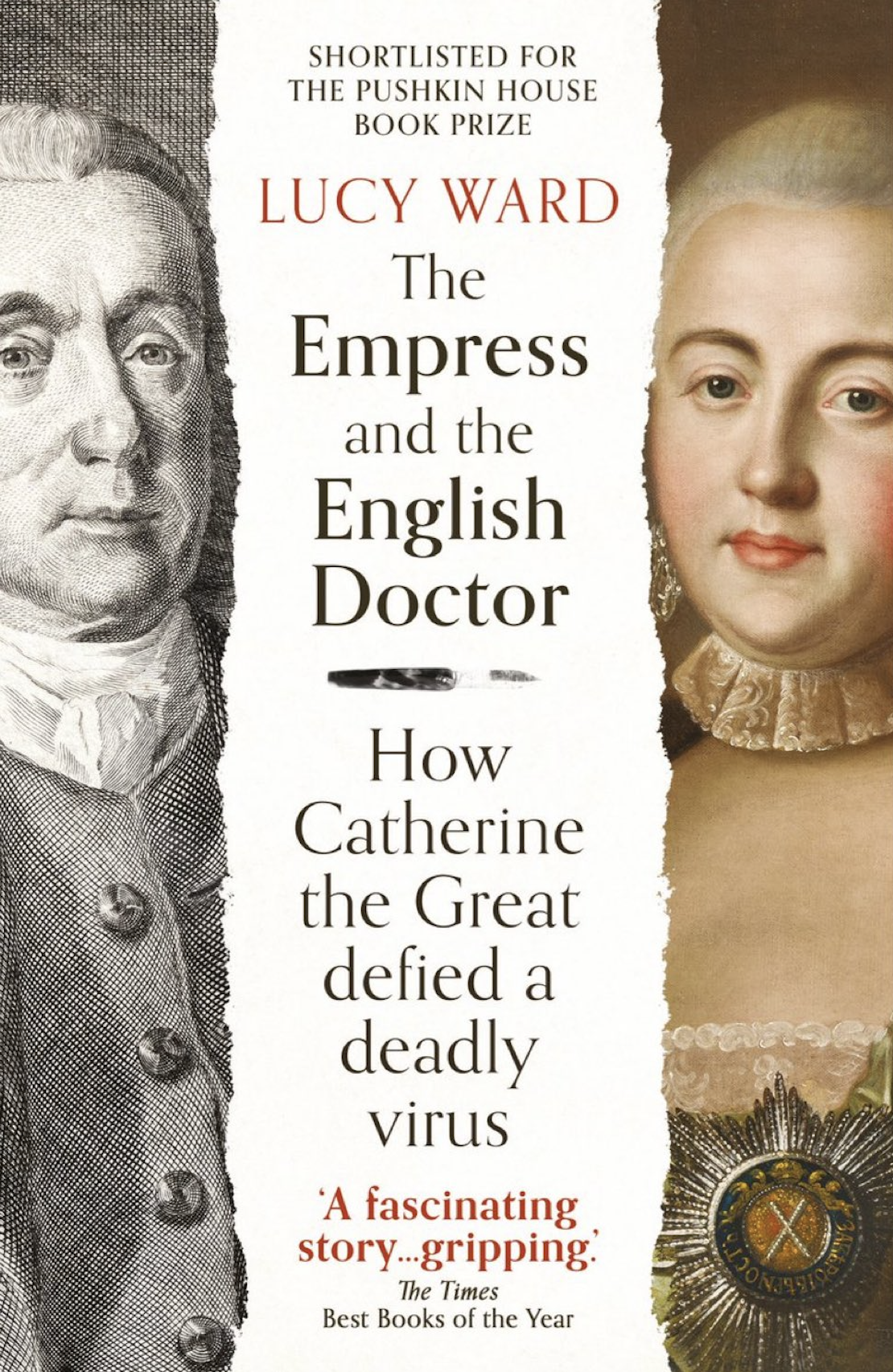 Lunchtime talk - The Empress & the English Doctor: Lucy Ward discusses her book on the trailblazing Doctor who was invited by Catherine the Great to inoculate the Russian people against Smallpox.