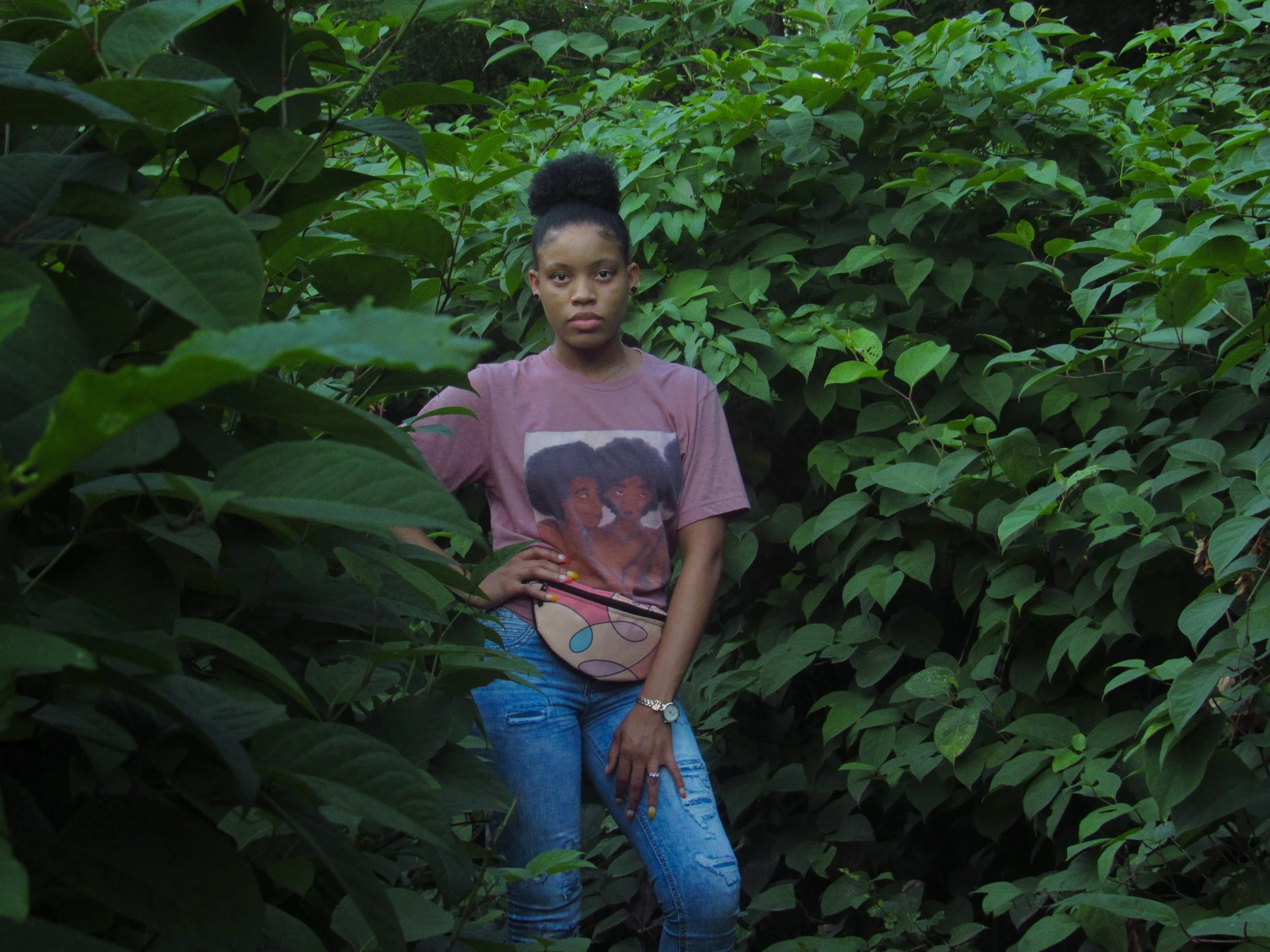 Flowers in the forest