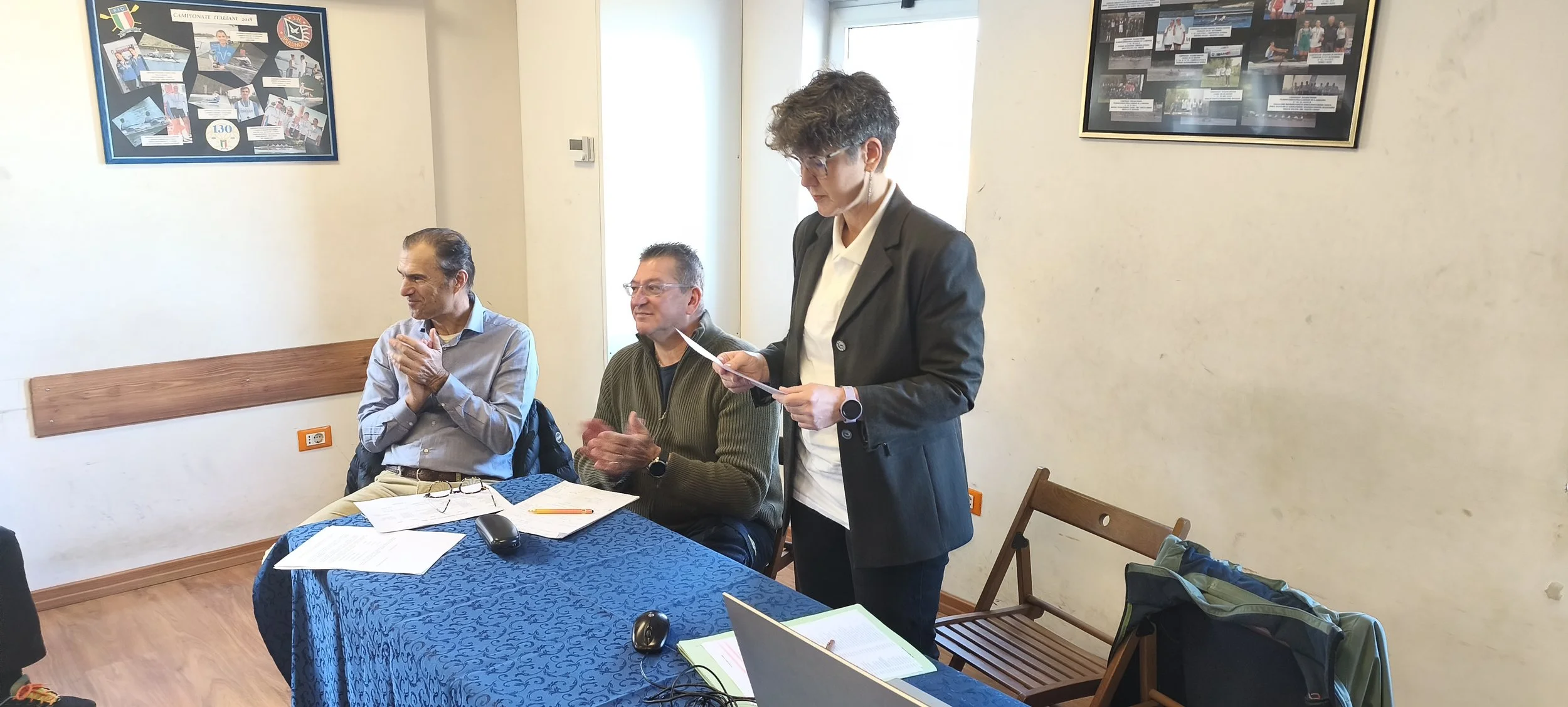 Assemblea sociale e premiazione degli sportivi dell'anno. Muggia 8 dicembre 2025.