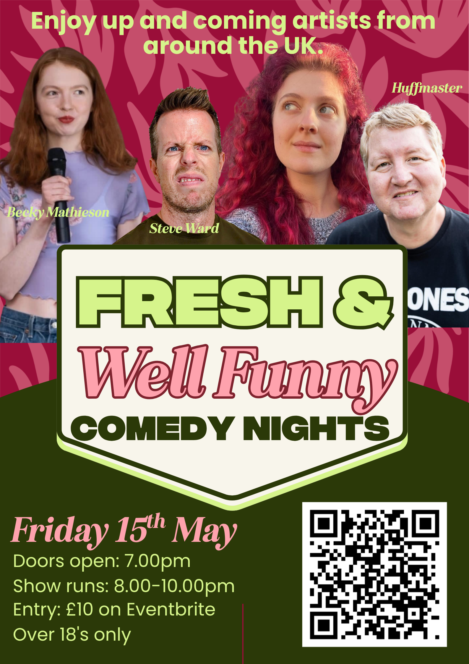 COMEDY NIGHT COMING SOON