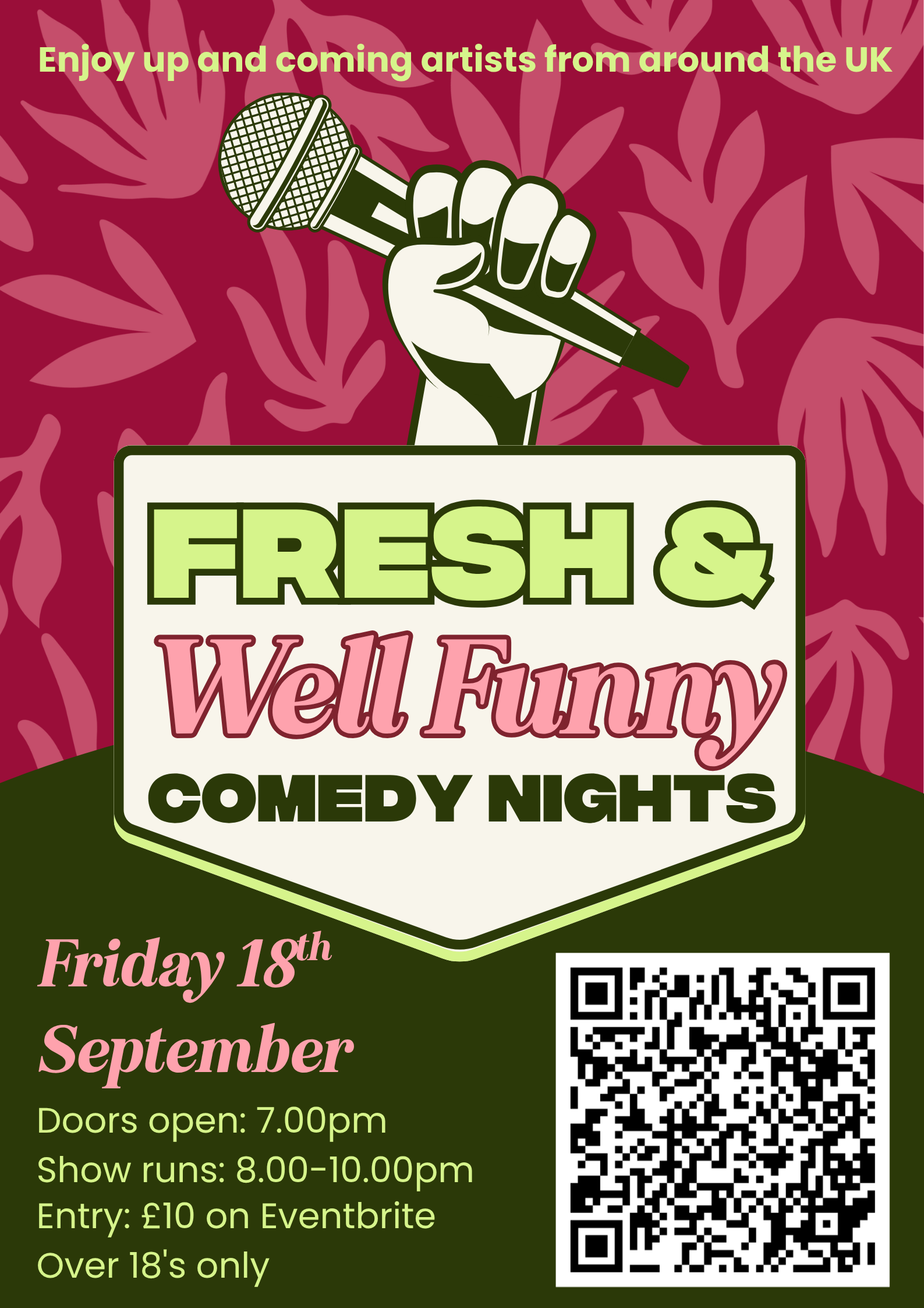 COMEDY NIGHT COMING SOON