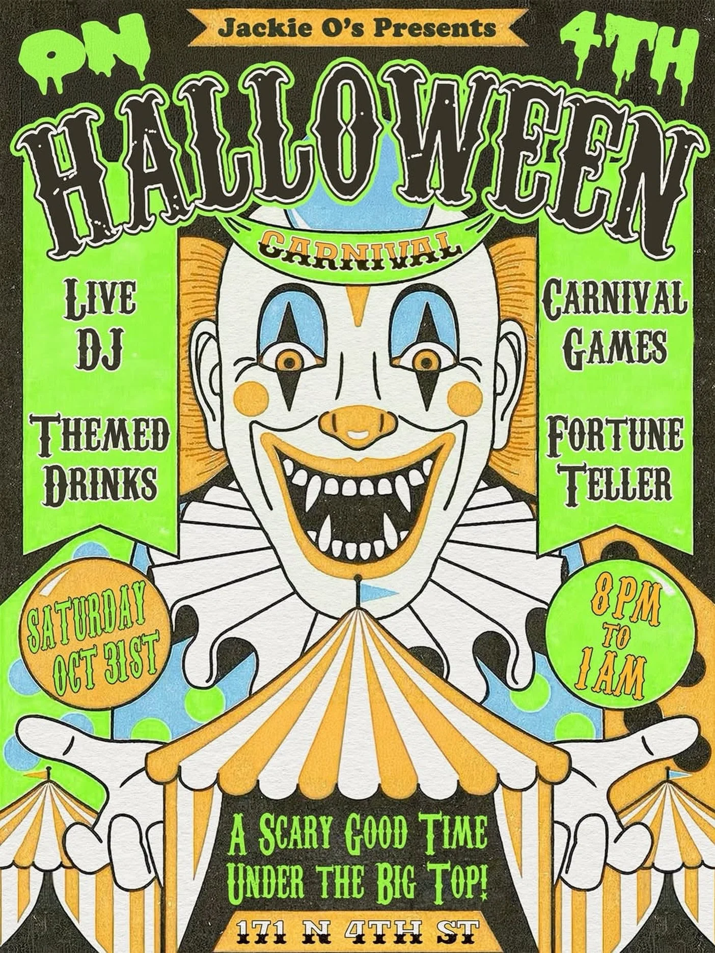 🎃 SO beyond grateful to be doing tarot readings for @jackieoscolumbus this Halloween!

Come out and see me~ I&rsquo;ll be your fortune teller. ✨