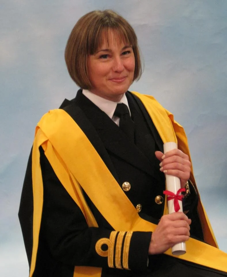 Johanna Hooper, former commander in the Royal Navy, now teaches business owners how to be resilient and achieve peak performance