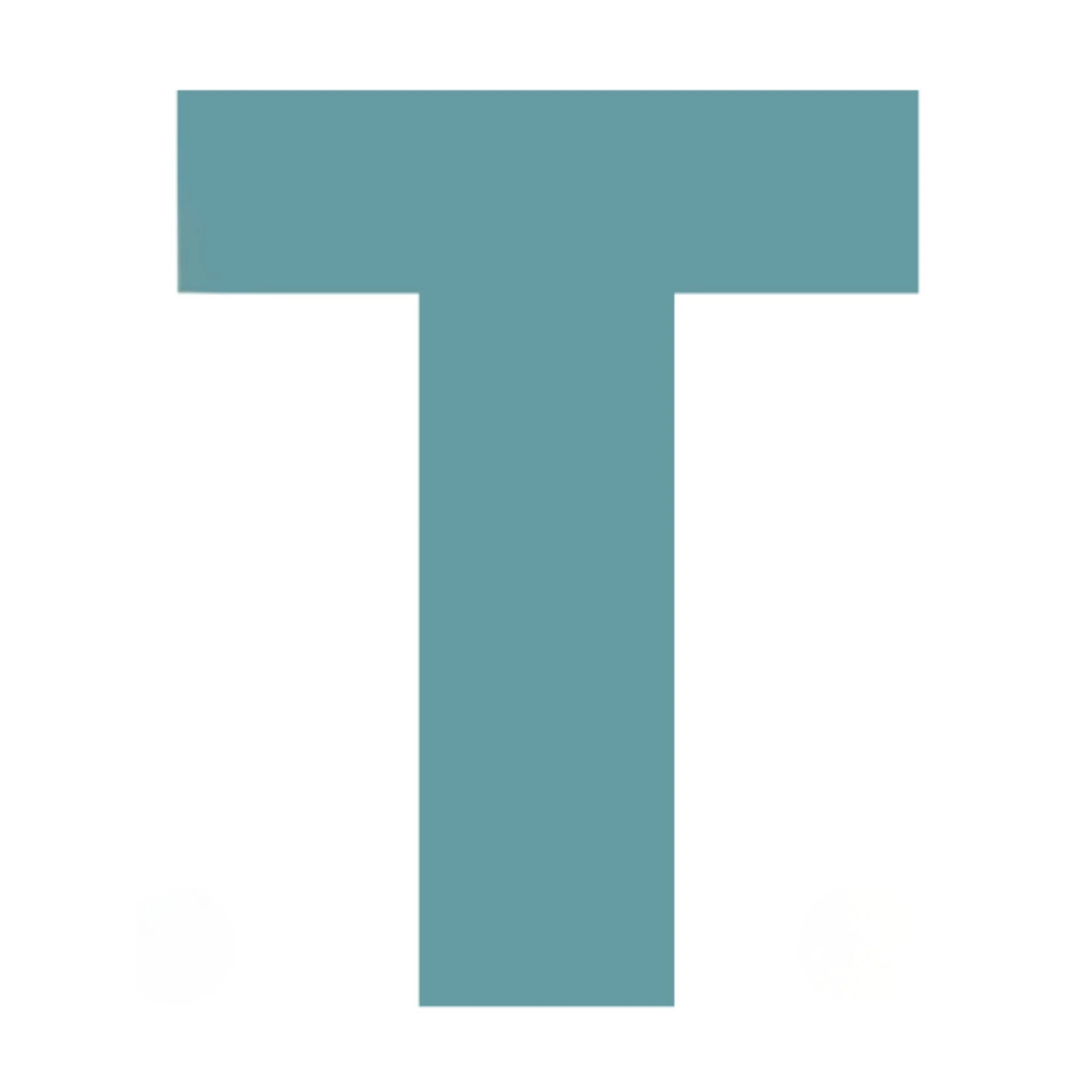 A large T representing the word TRACE from the STRESS Framework by Johanna Hooper