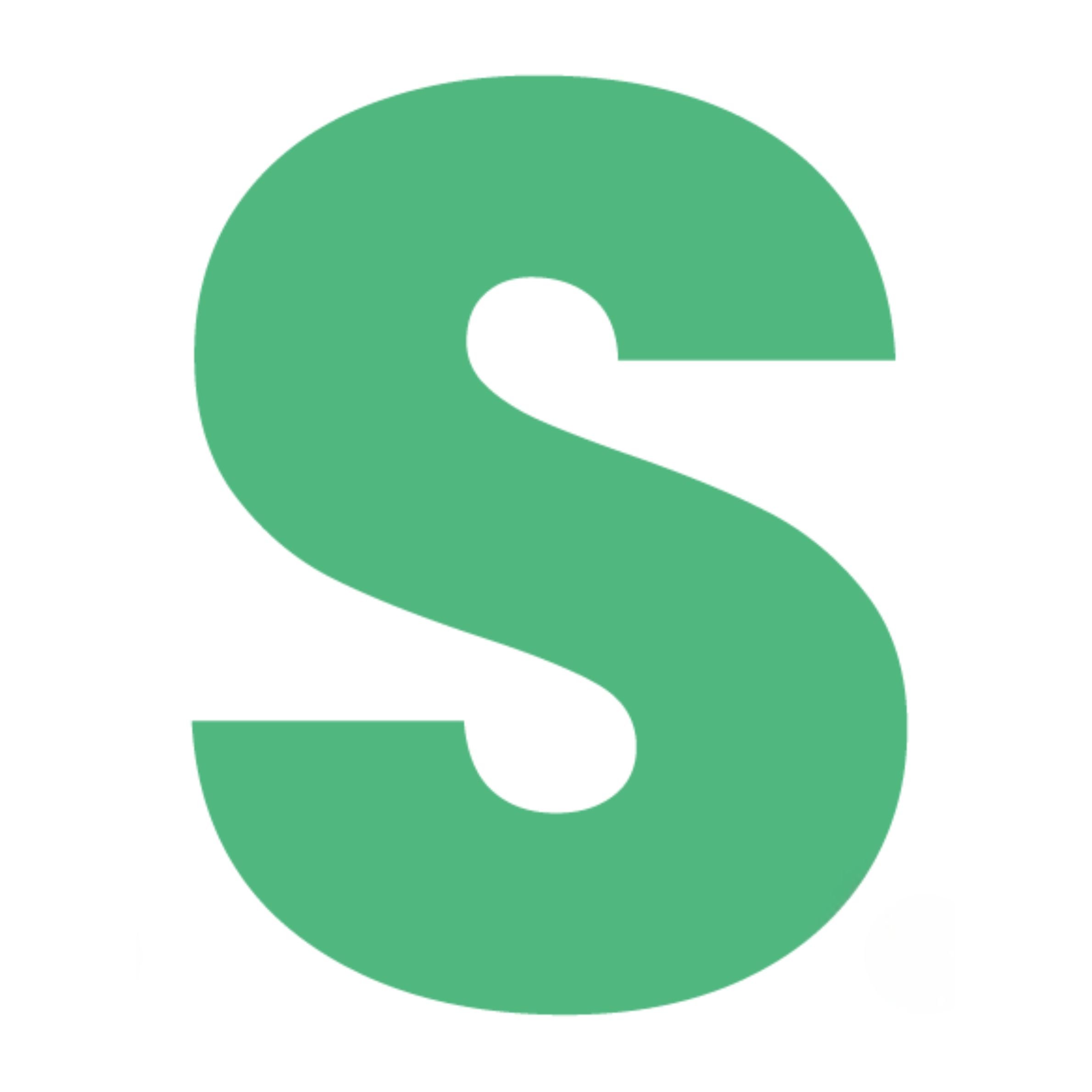 A large S representing the word SUSTAIN from the STRESS Framework by Johanna Hooper