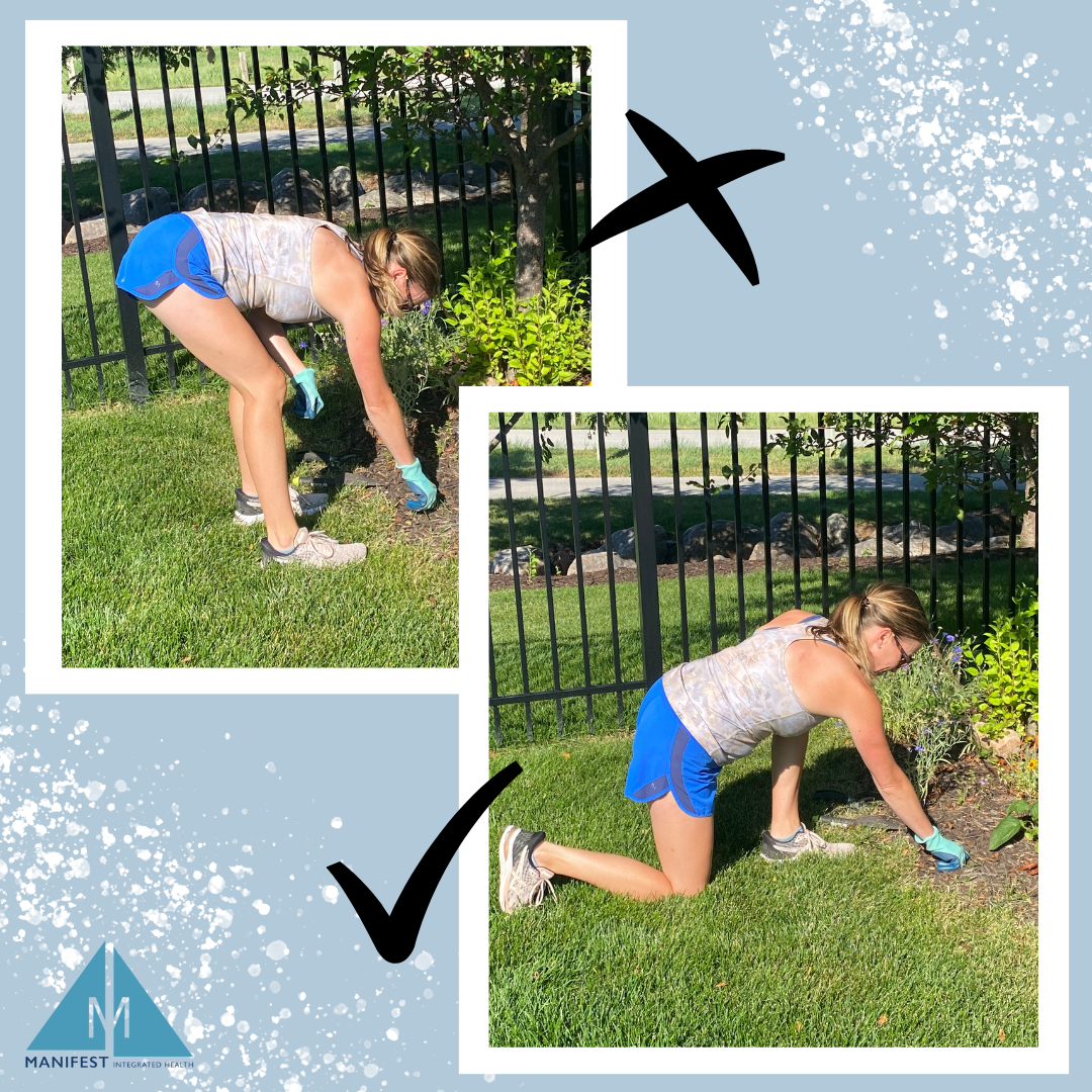 Gardening Posture Tips