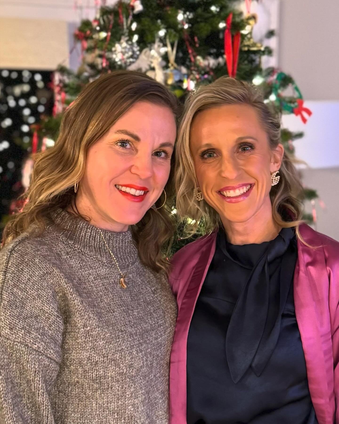 Merry Christmas and Happy Holidays! May you find joy, contentment and peace this season. 💖Amberly &amp; Bridget
