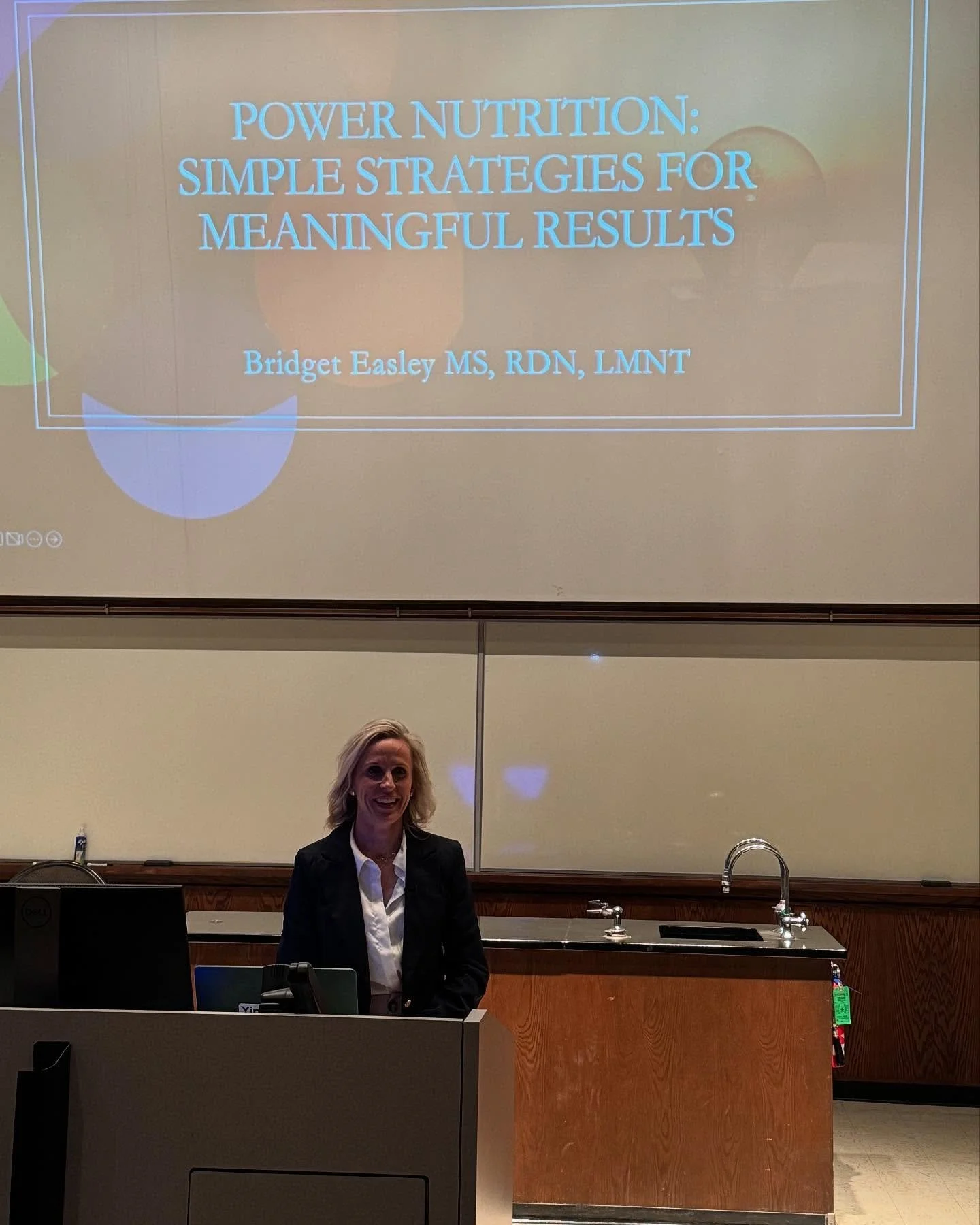 Connecting with the community continues.
 @bridgetseasley was invited to share her passion and expertise at the @newesleyan 2025 Fetzer Lexture last evening. The lecture is designed to invite distinguished scholars in science, math, computer science,