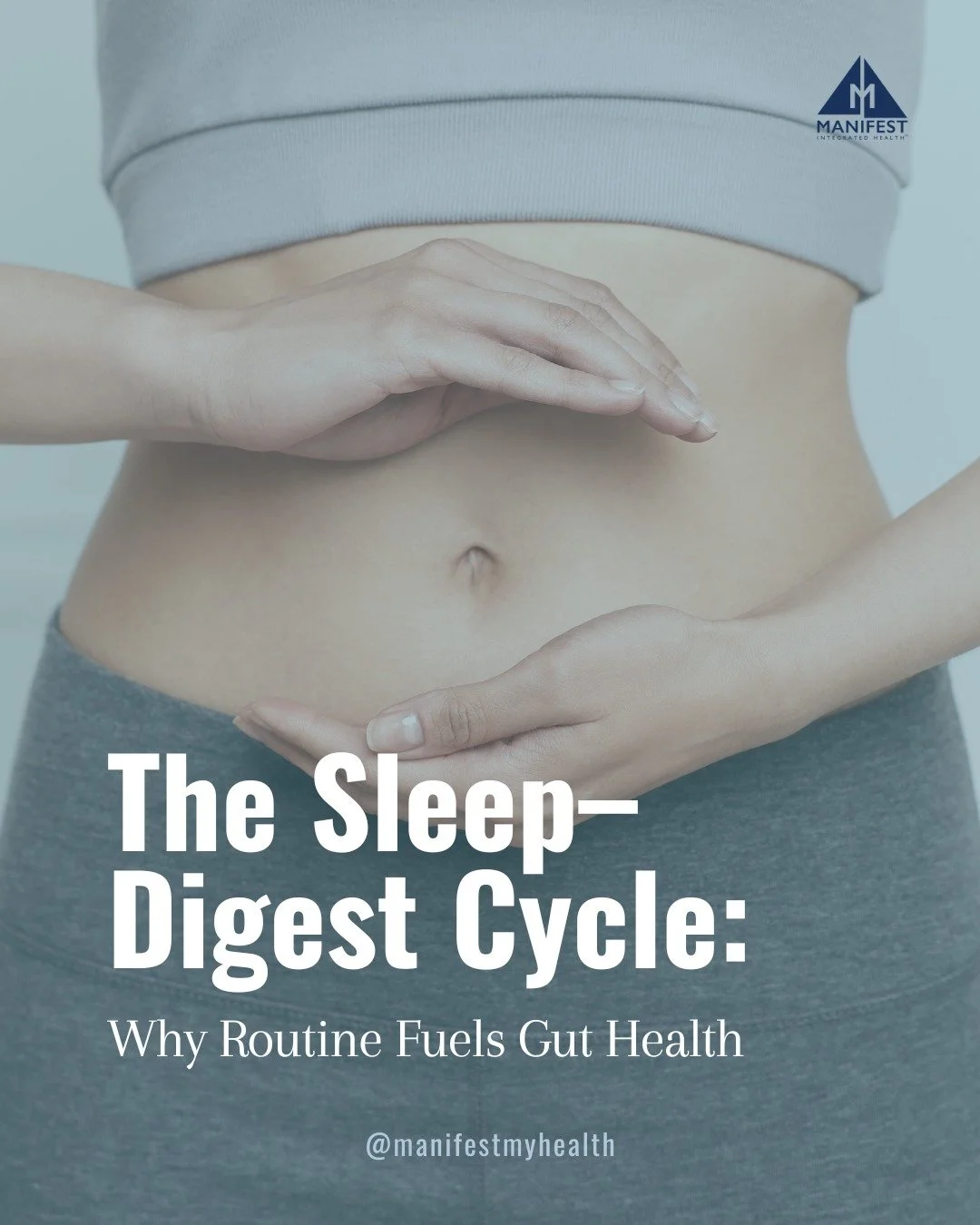 When we think about digestive health, food usually gets all the attention. But timing matters too. When you eat and how you sleep play a major role in how well your digestive system functions.

Your body follows a natural rhythm that helps regulate s