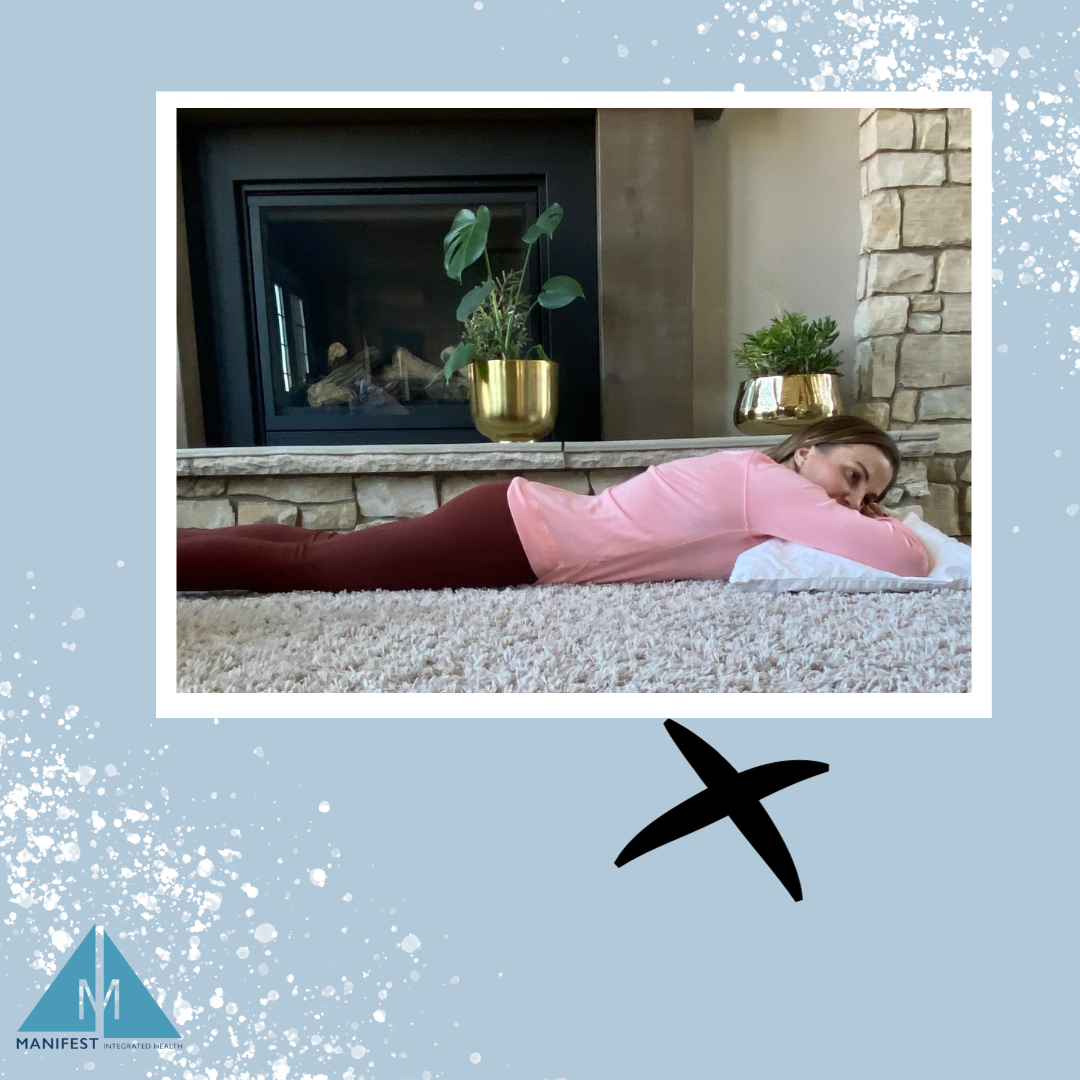 correct and incorrect sleeping positions