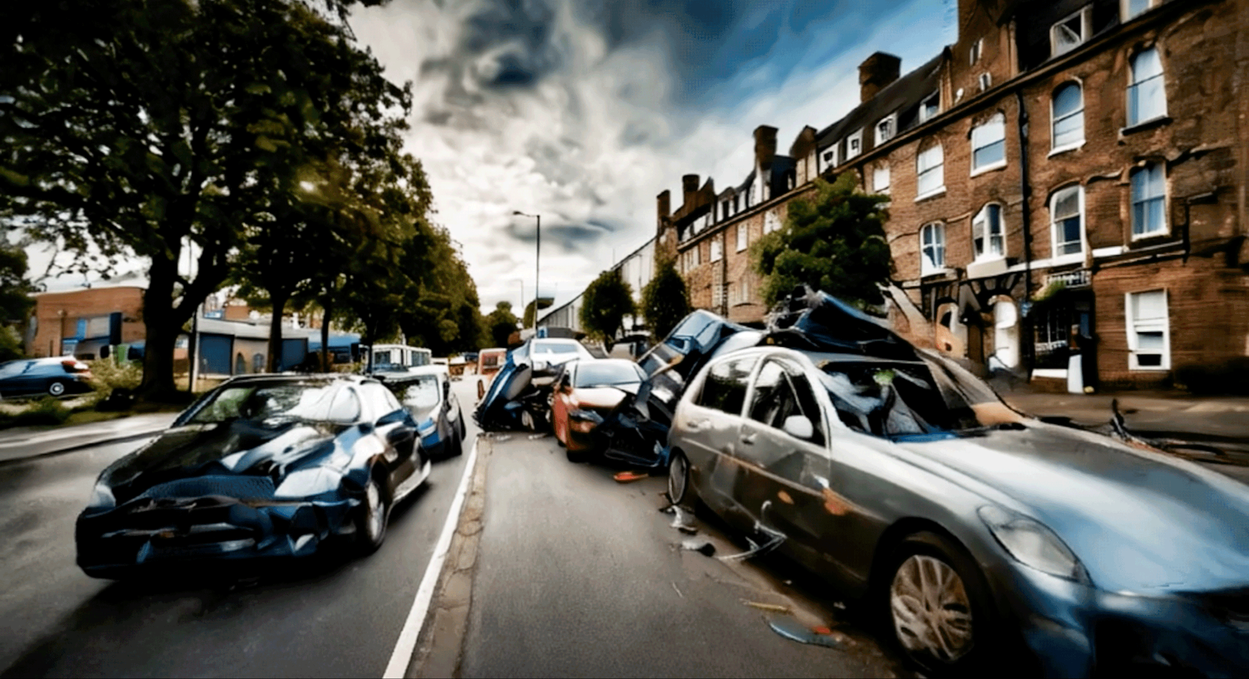 STILL Twenty one unlikely car crashes 3.gif