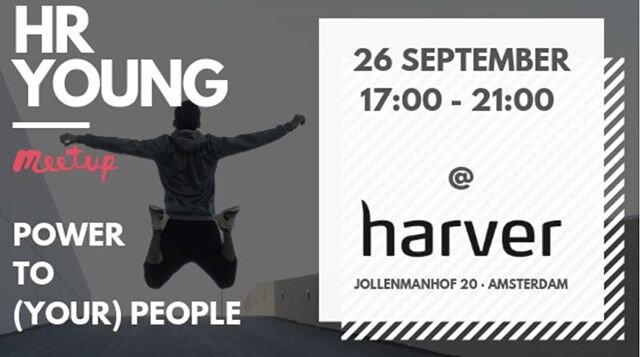 HR YOUNG MEET-UP - Thursday 26 September

Wondering how to develop skills permanently and use HR tech?

Joost Kuijf of Learned.io will tell you all about it at the 3rd HR YOUNG MEET-UP this year.

During this meet-up we will also