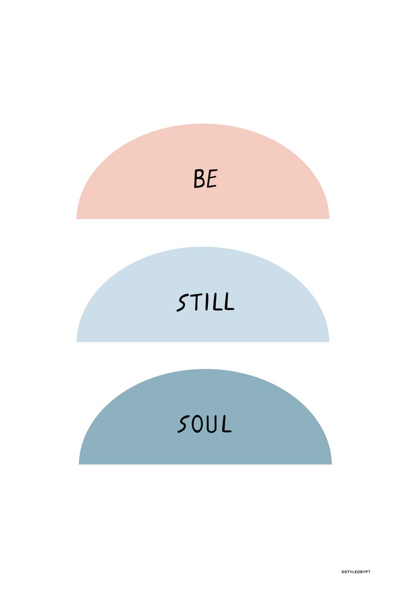 Be still soul