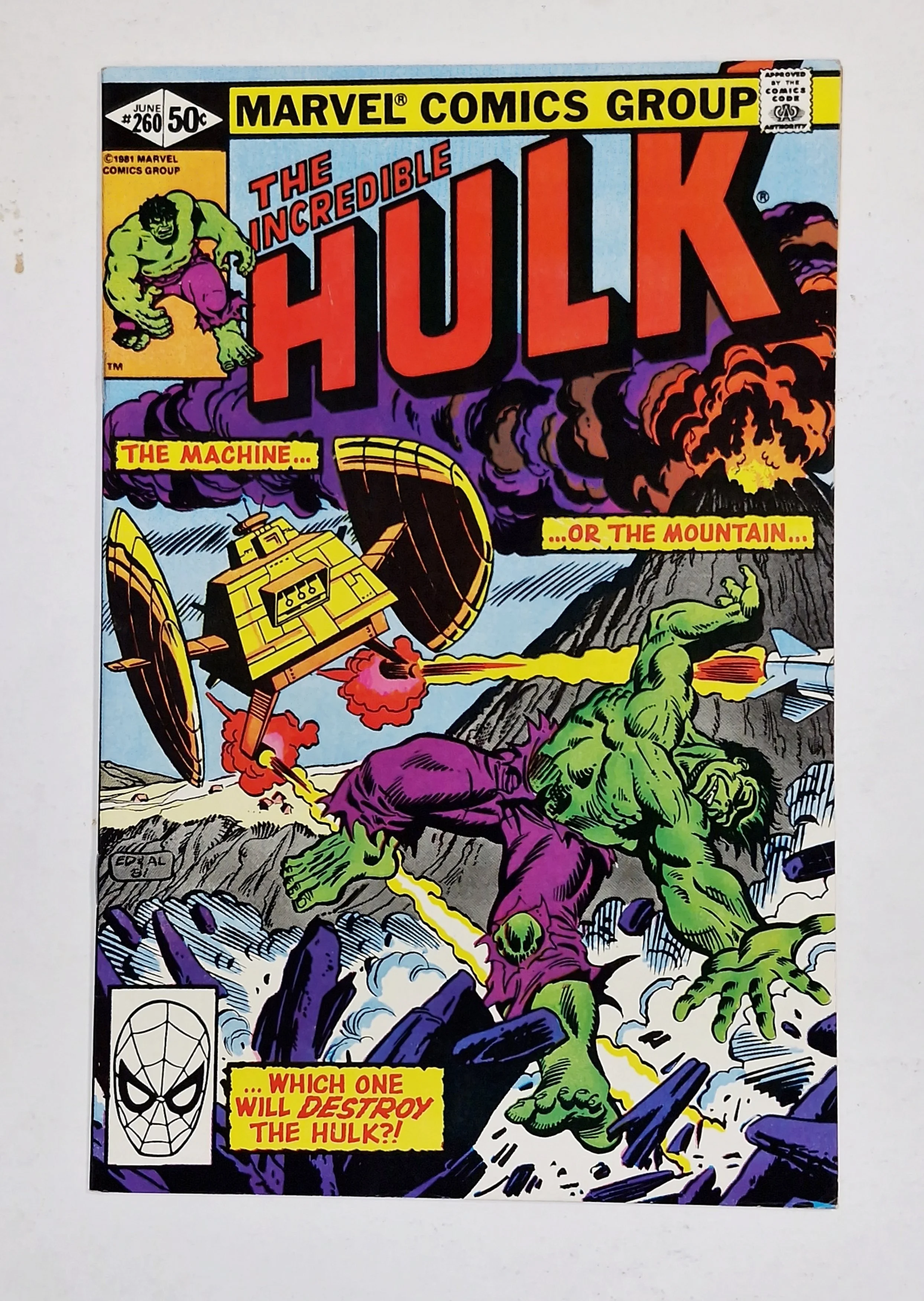 The Incredible Hulk - 260  June  1981