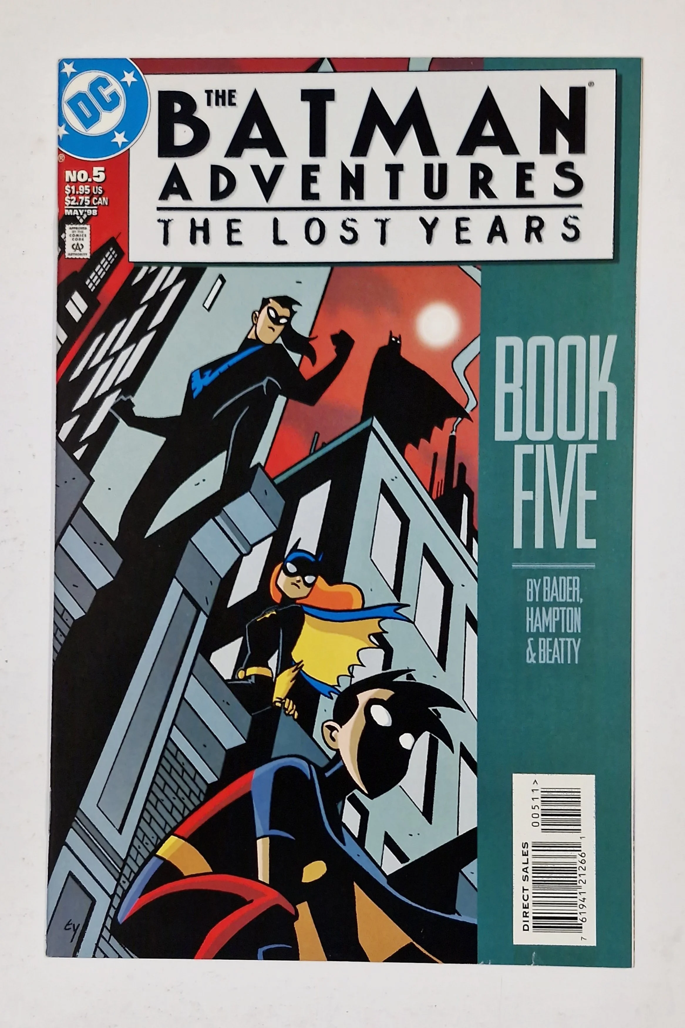Batman Adventures (The Lost Years) - 5  May  1998