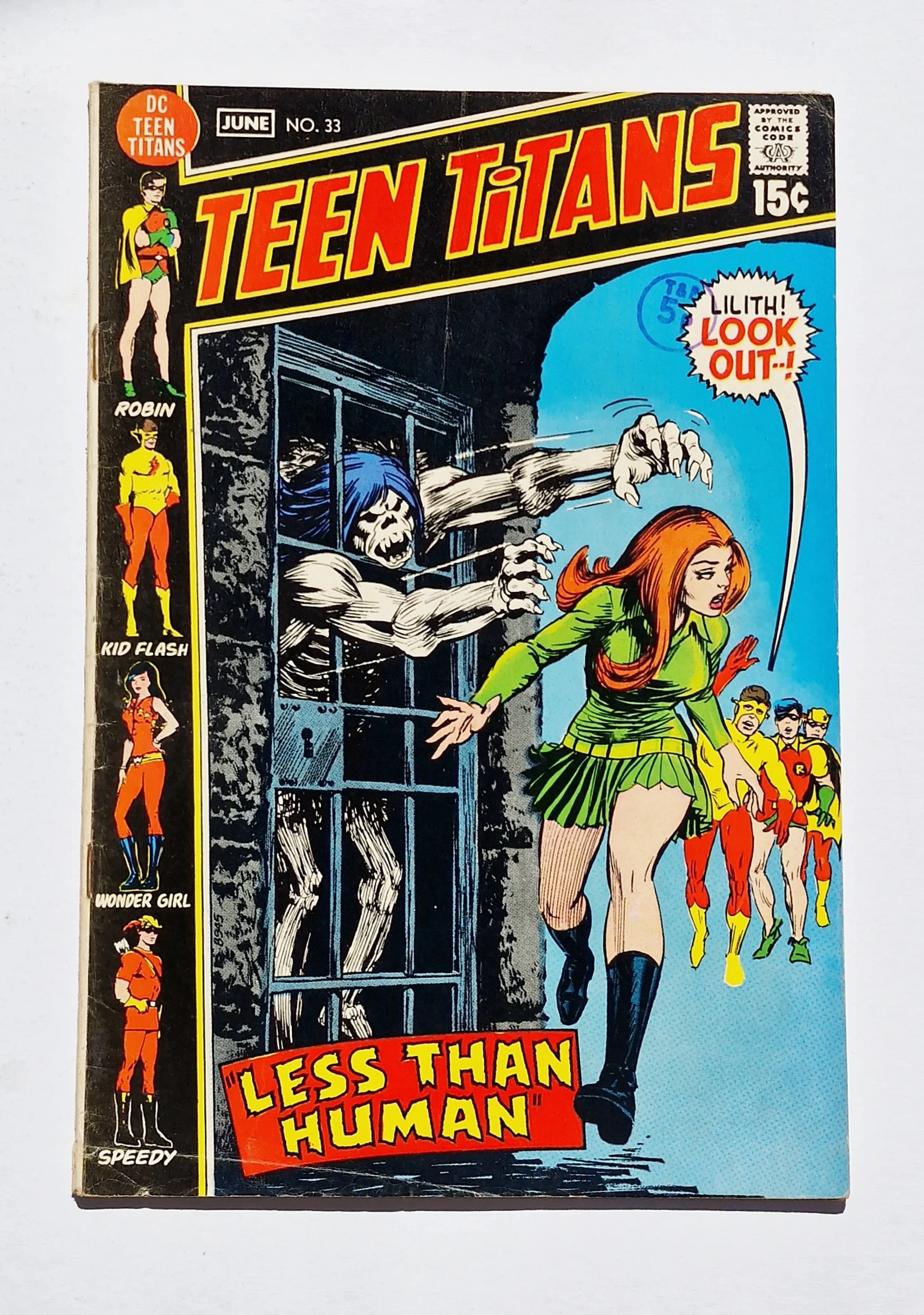 Teen Titans - 33  June  1971