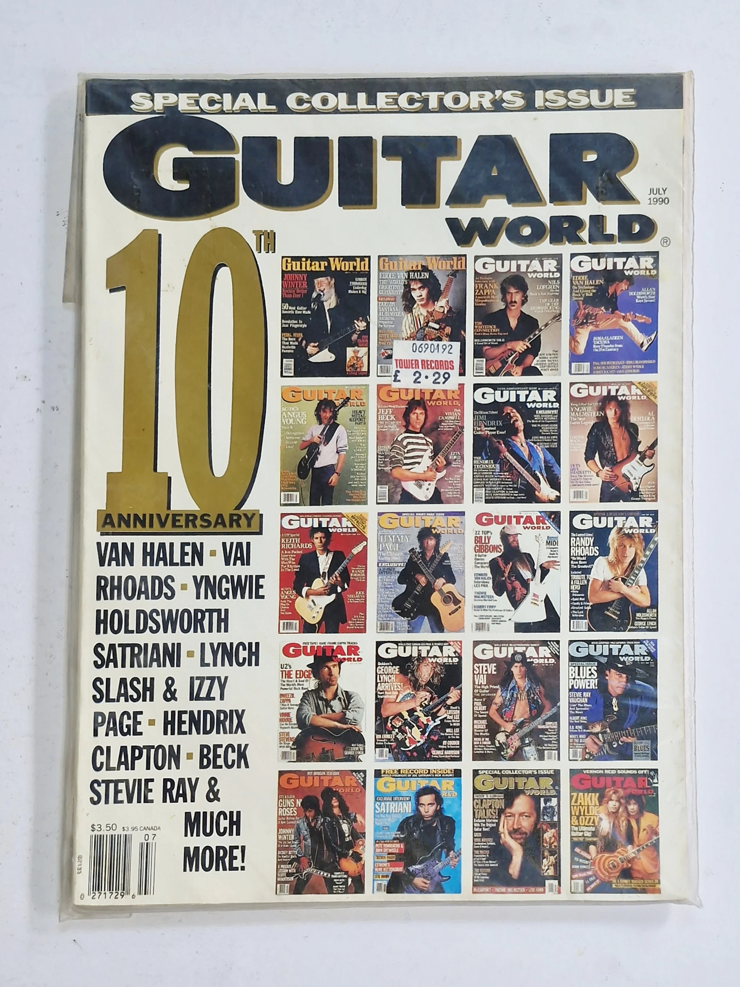 Guitar World -   July  1990