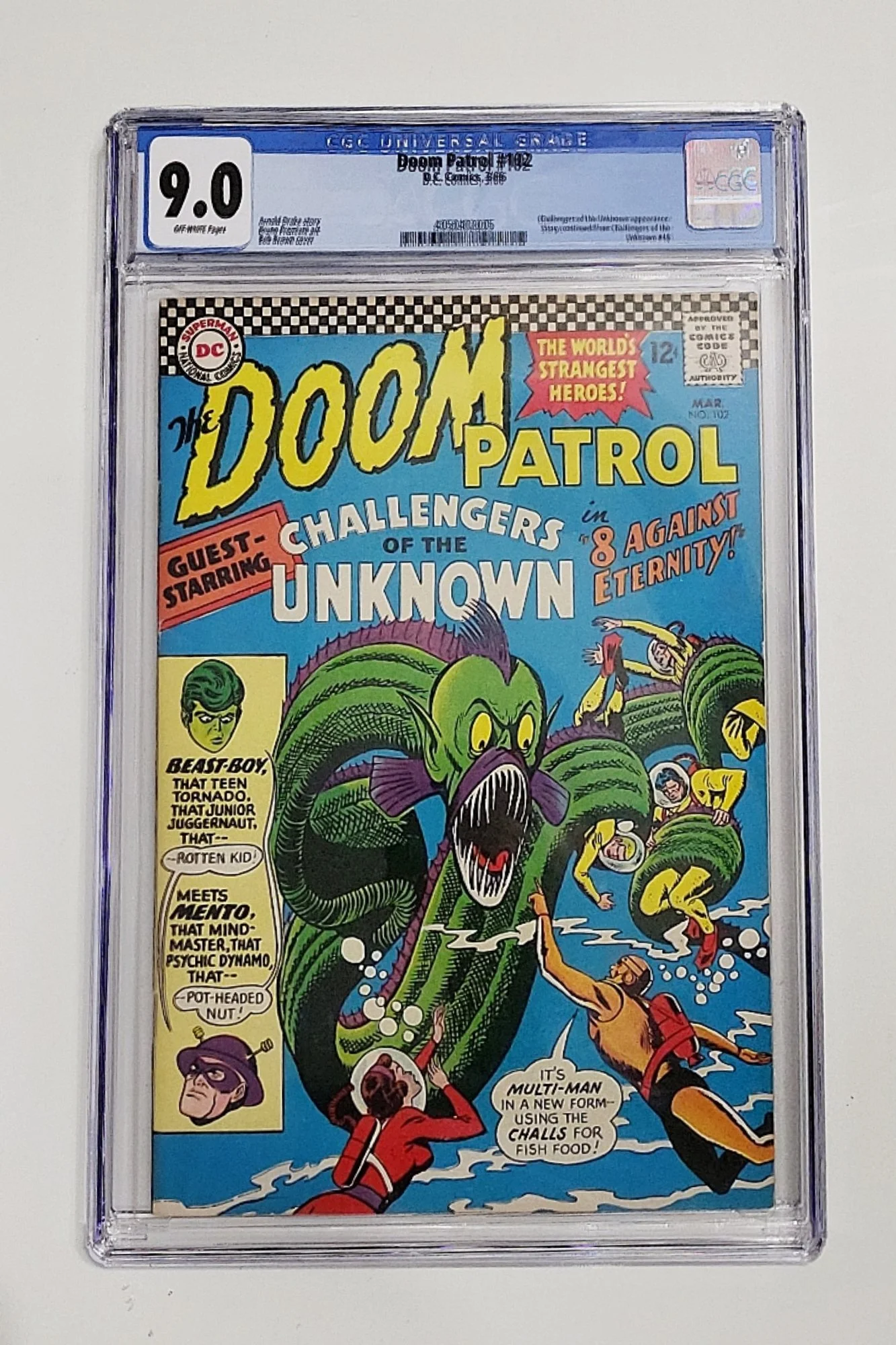 The Doom Patrol - 102  Mar  1966