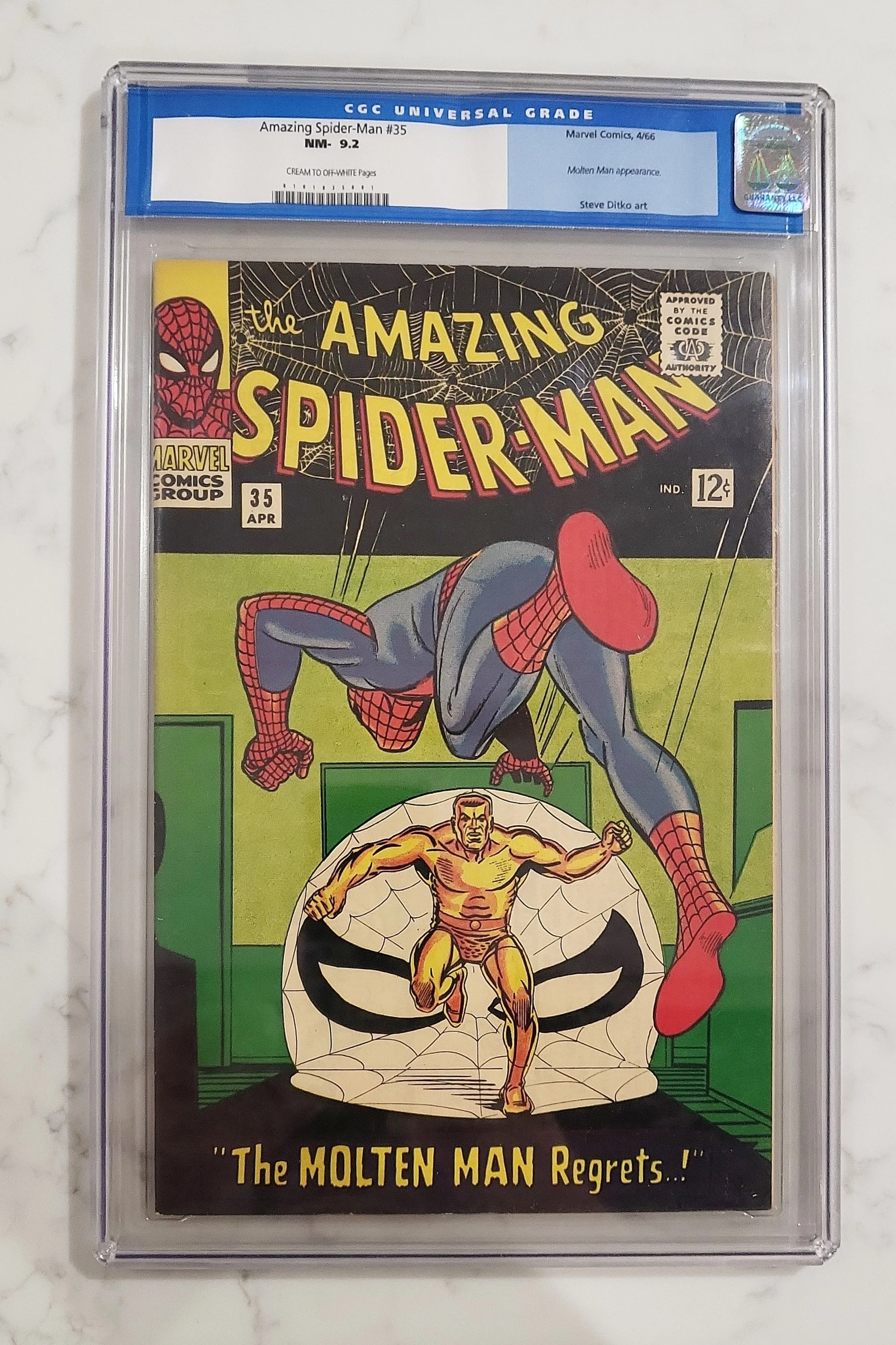 アメコミリーフ Amazing Spider-Man #344 CGC 9.2 アメコミリーフ Amazing Spider-Man #344 CGC 9.2