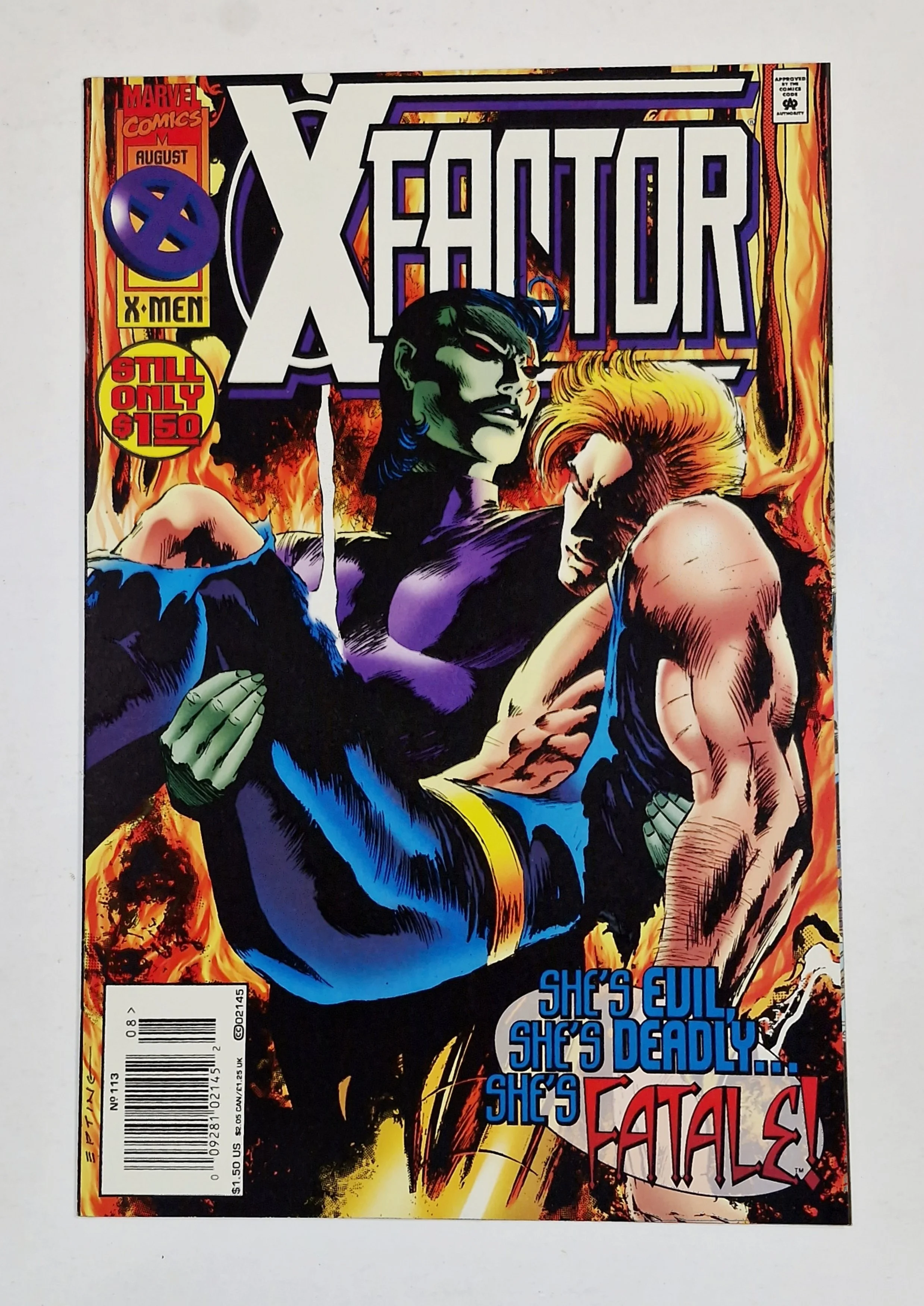 X Factor - 113  Aug.  1995